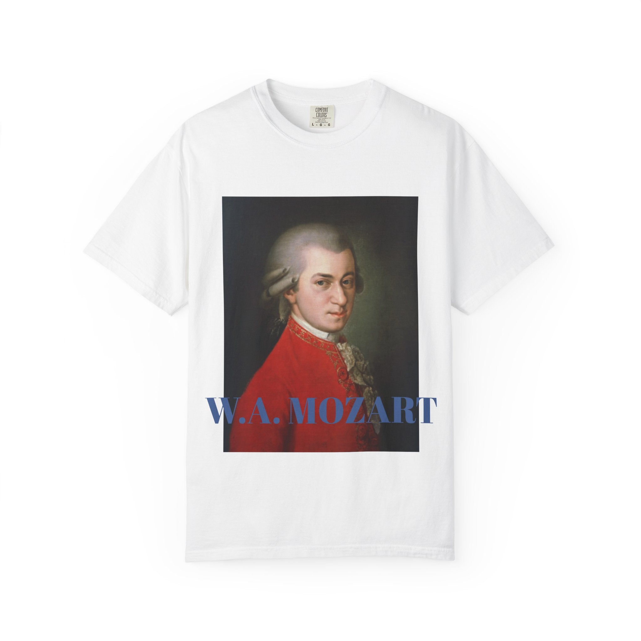 W.A. Mozart Portrait Gaphic T-Shirt