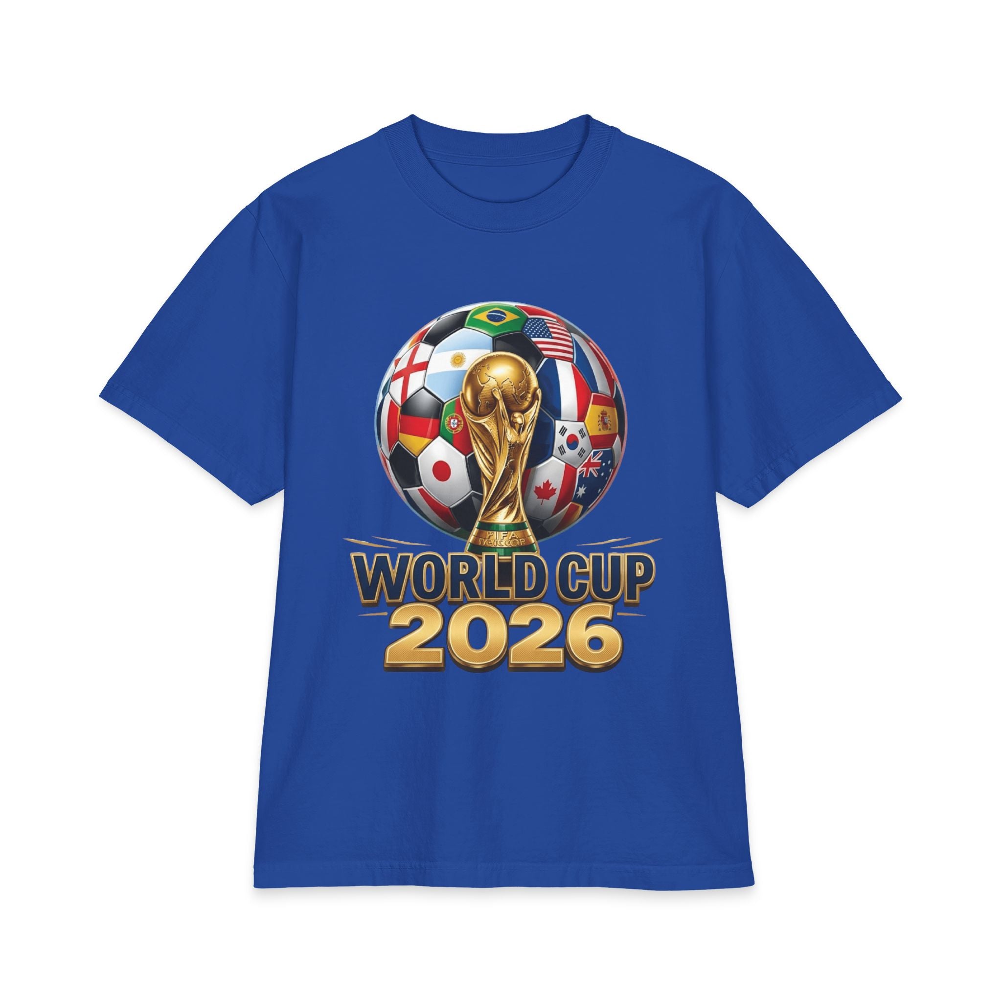 World Cup 2026 Soccer Trophy T-Shirt — Tournament Fan Tee