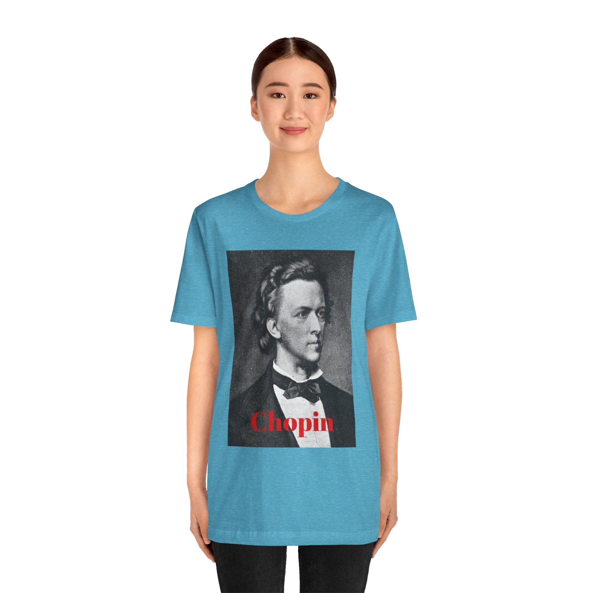 Chopin Portrait Graphic T-Shirt