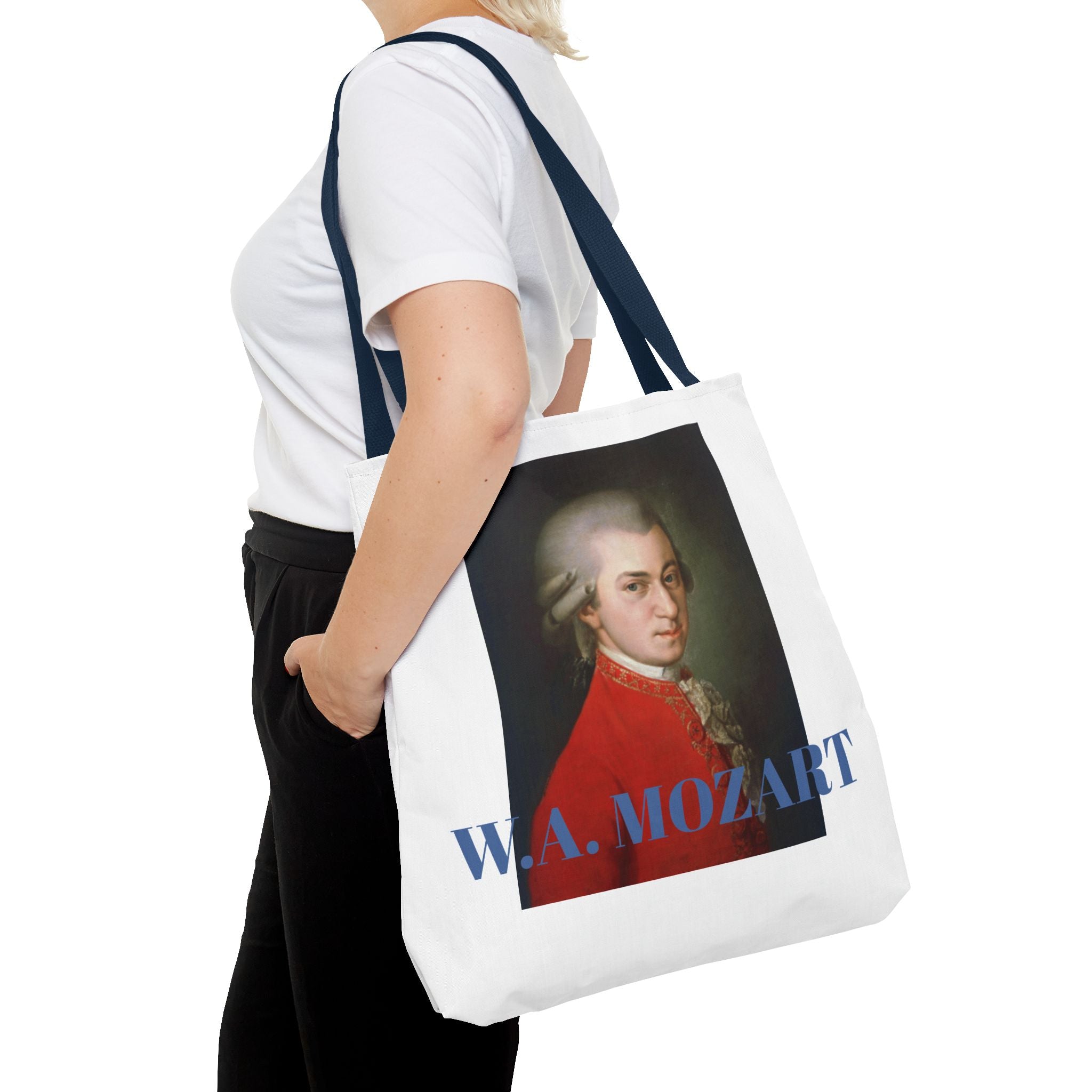 Mozart Portrait Tote Bag