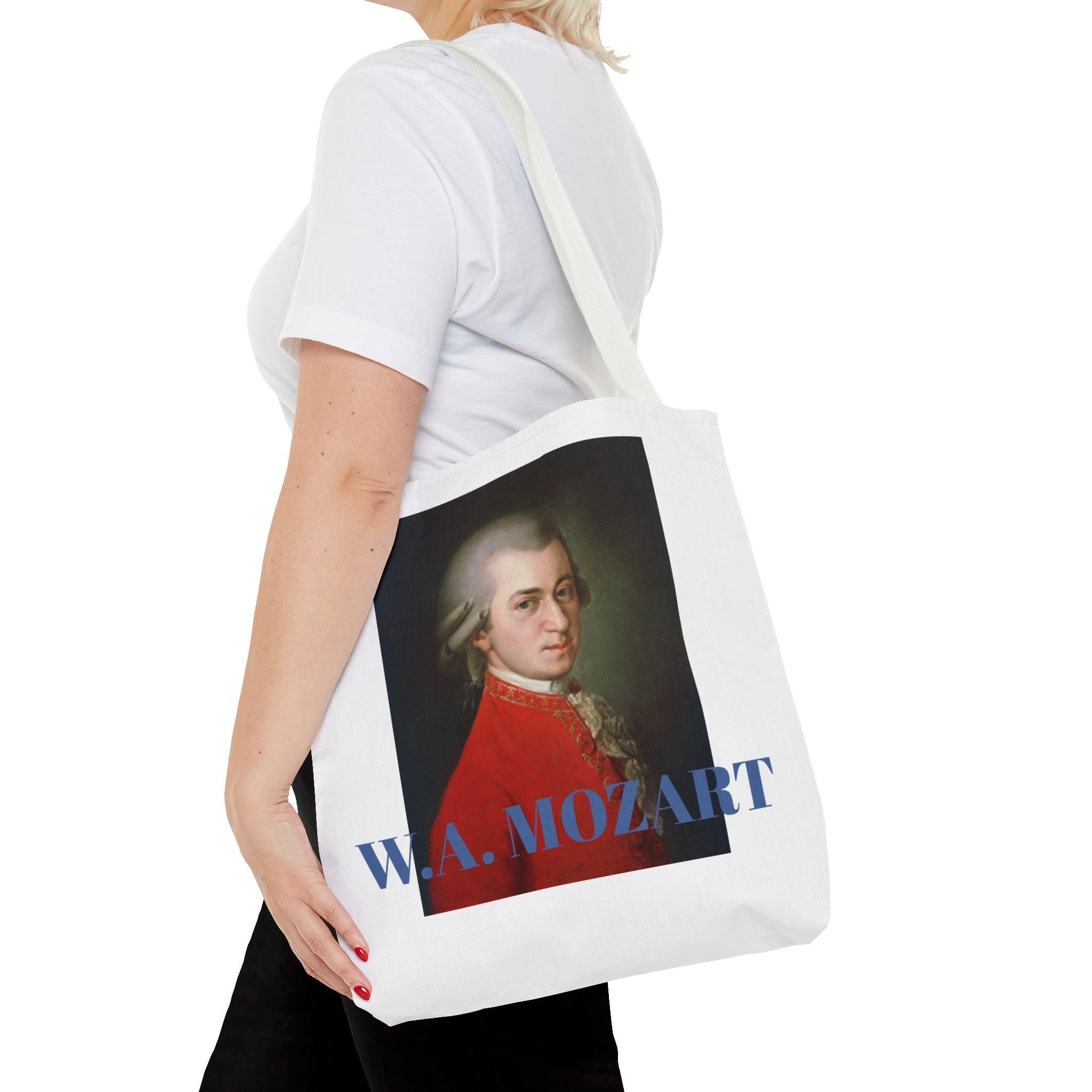 Mozart Portrait Tote Bag