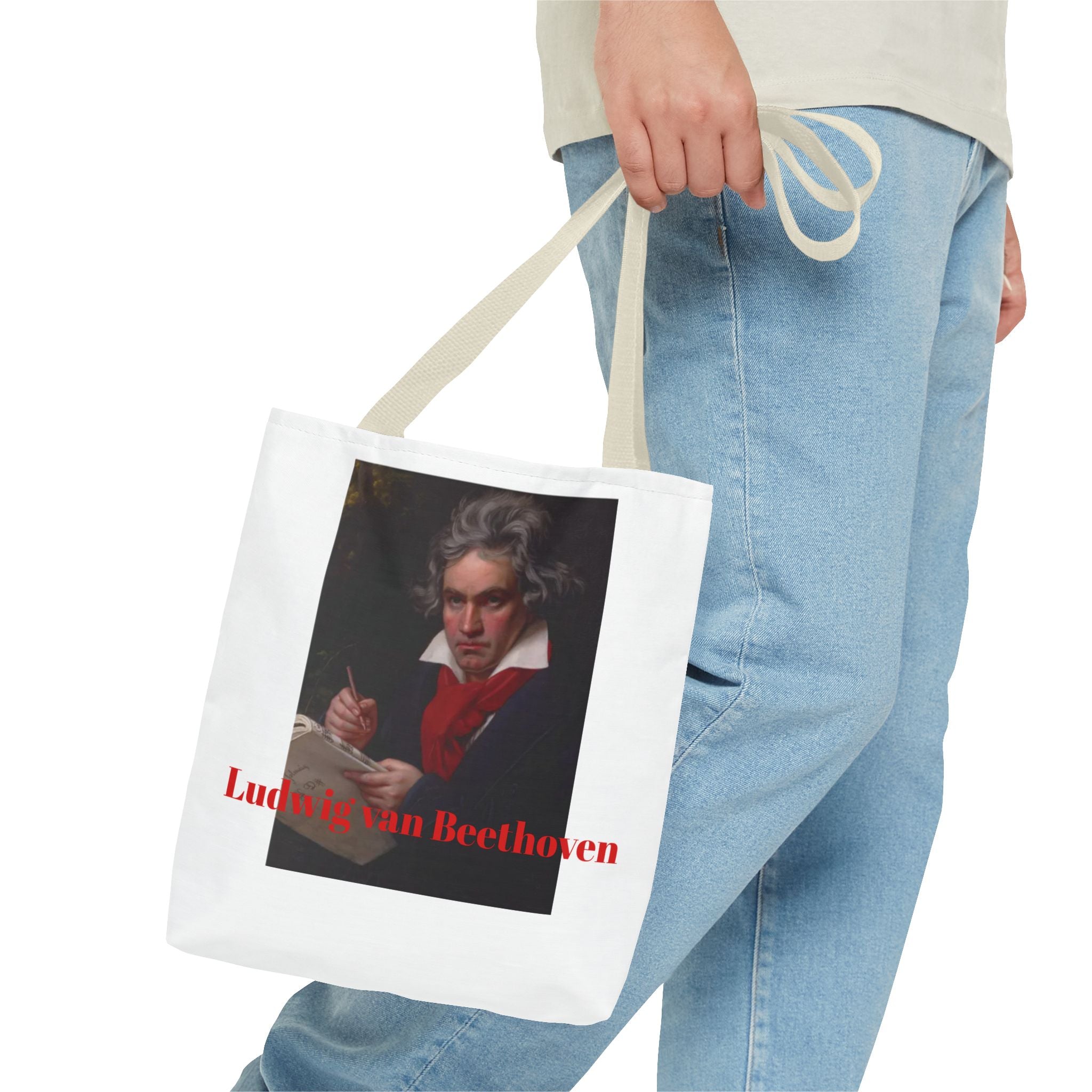 Ludwig van Beethoven Portrait Tote Bag