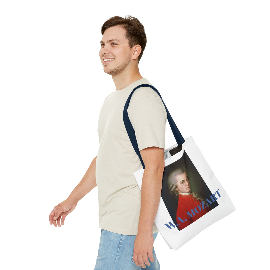 Mozart Portrait Tote Bag