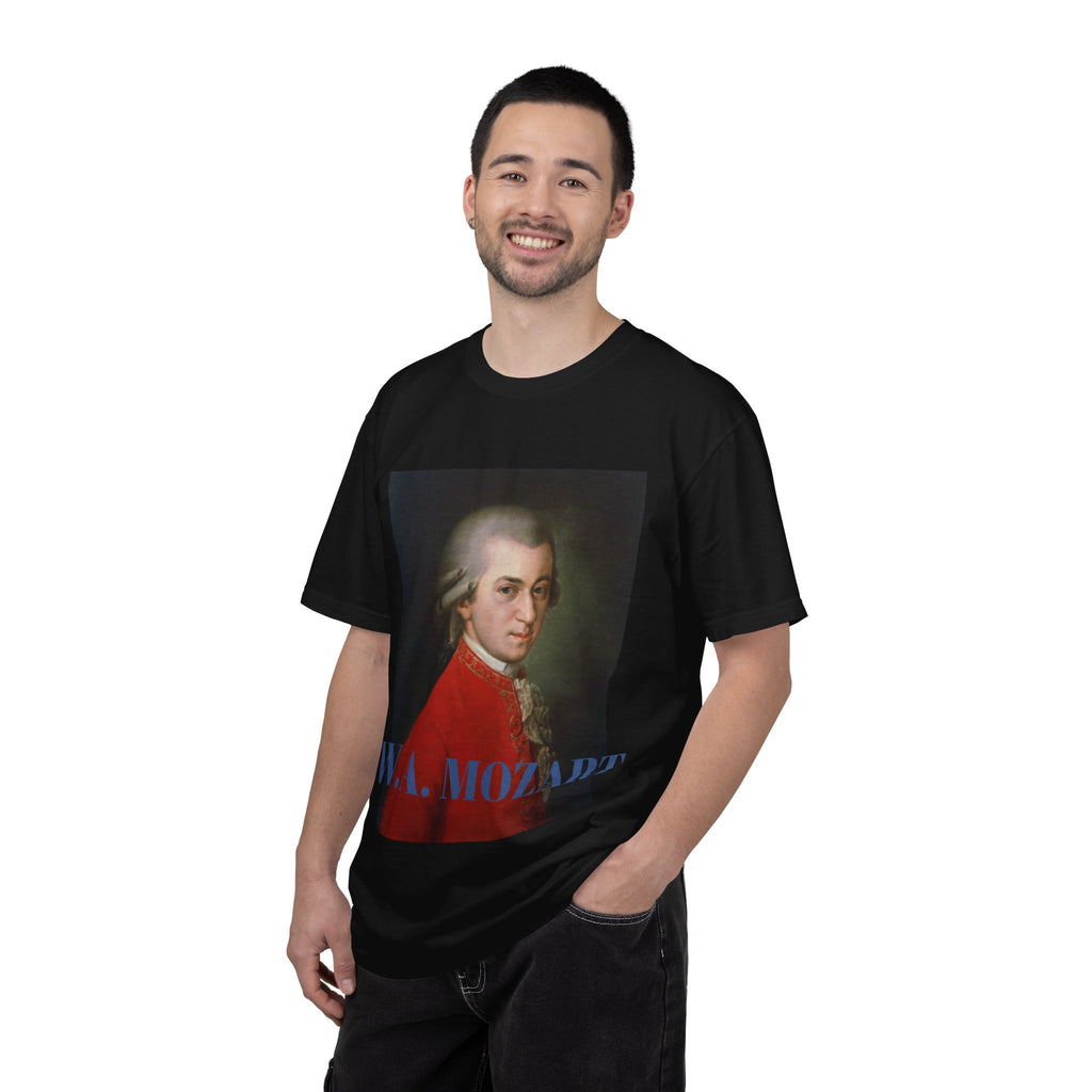 W.A. Mozart Portrait Gaphic T-Shirt