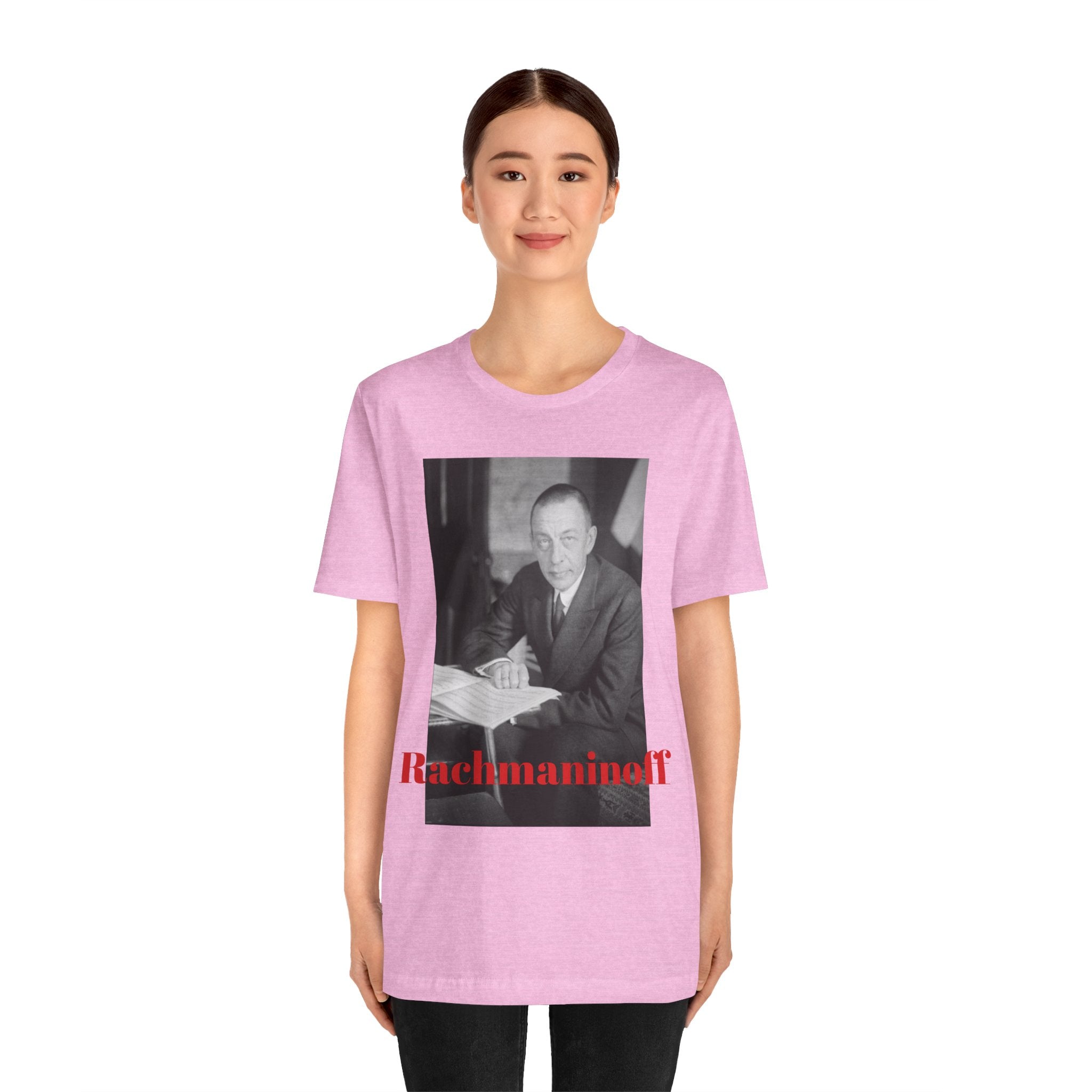 Rachmaninoff Portrait Graphic T-Shirt