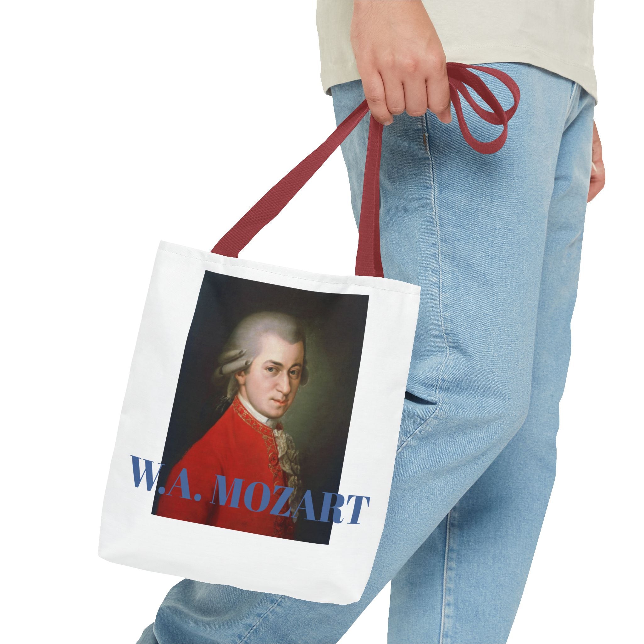 Mozart Portrait Tote Bag