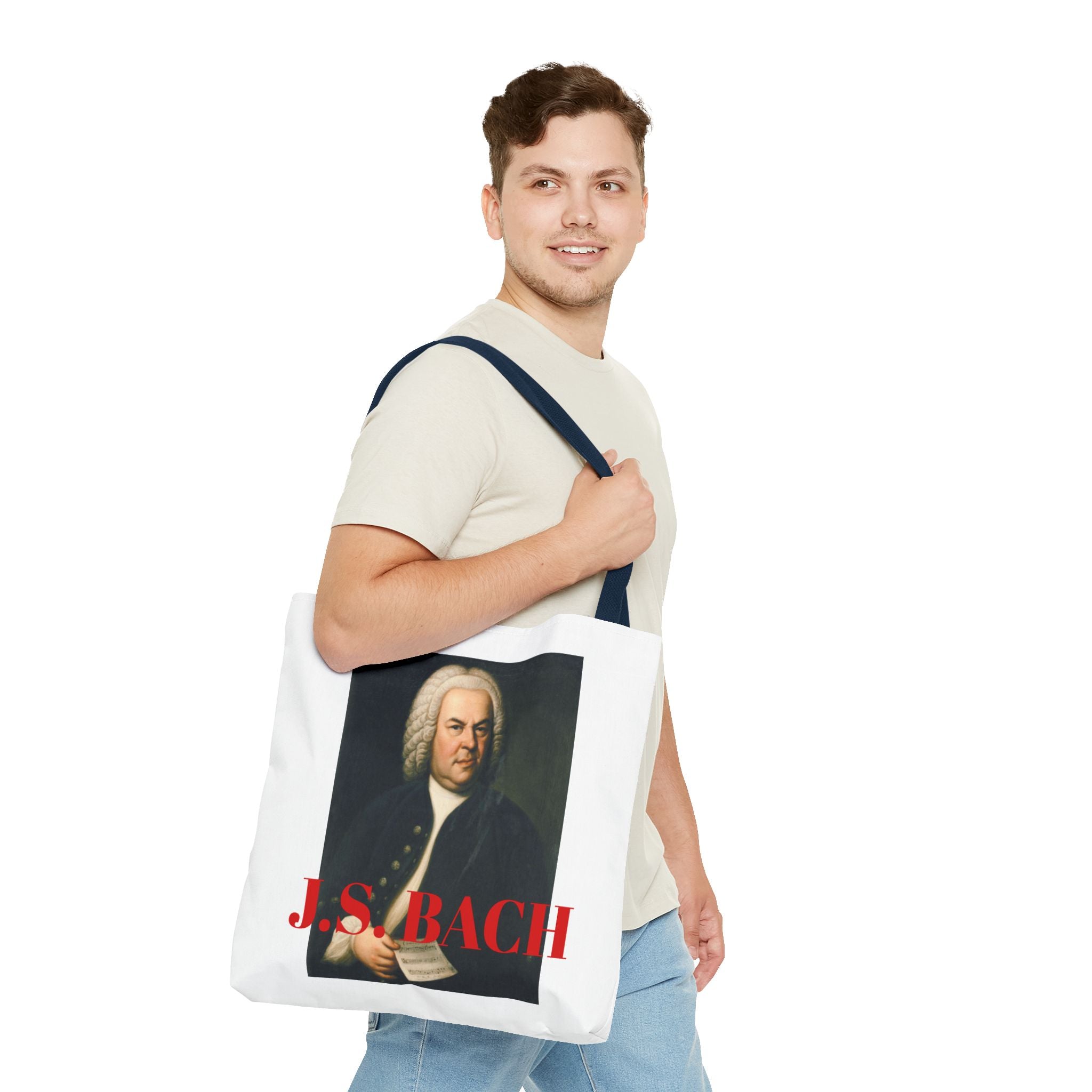 J.S. Bach Portrait Tote Bag