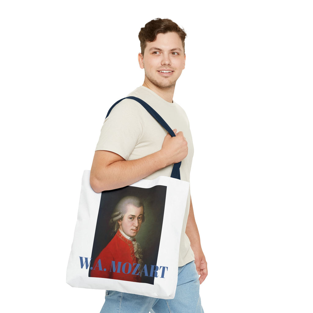 Mozart Portrait Tote Bag