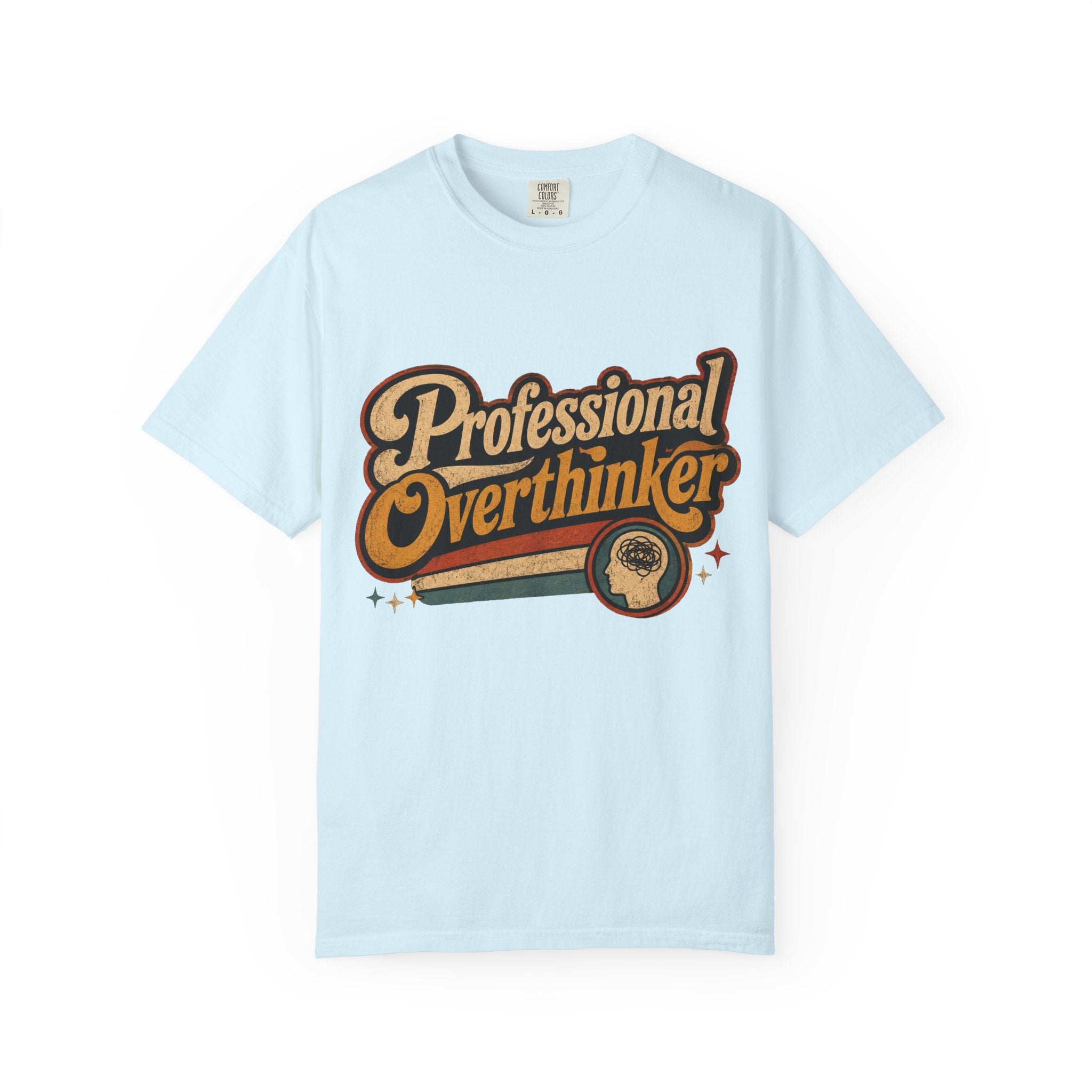 "Professional Overthinker" Retro Graphics T-Shirt
