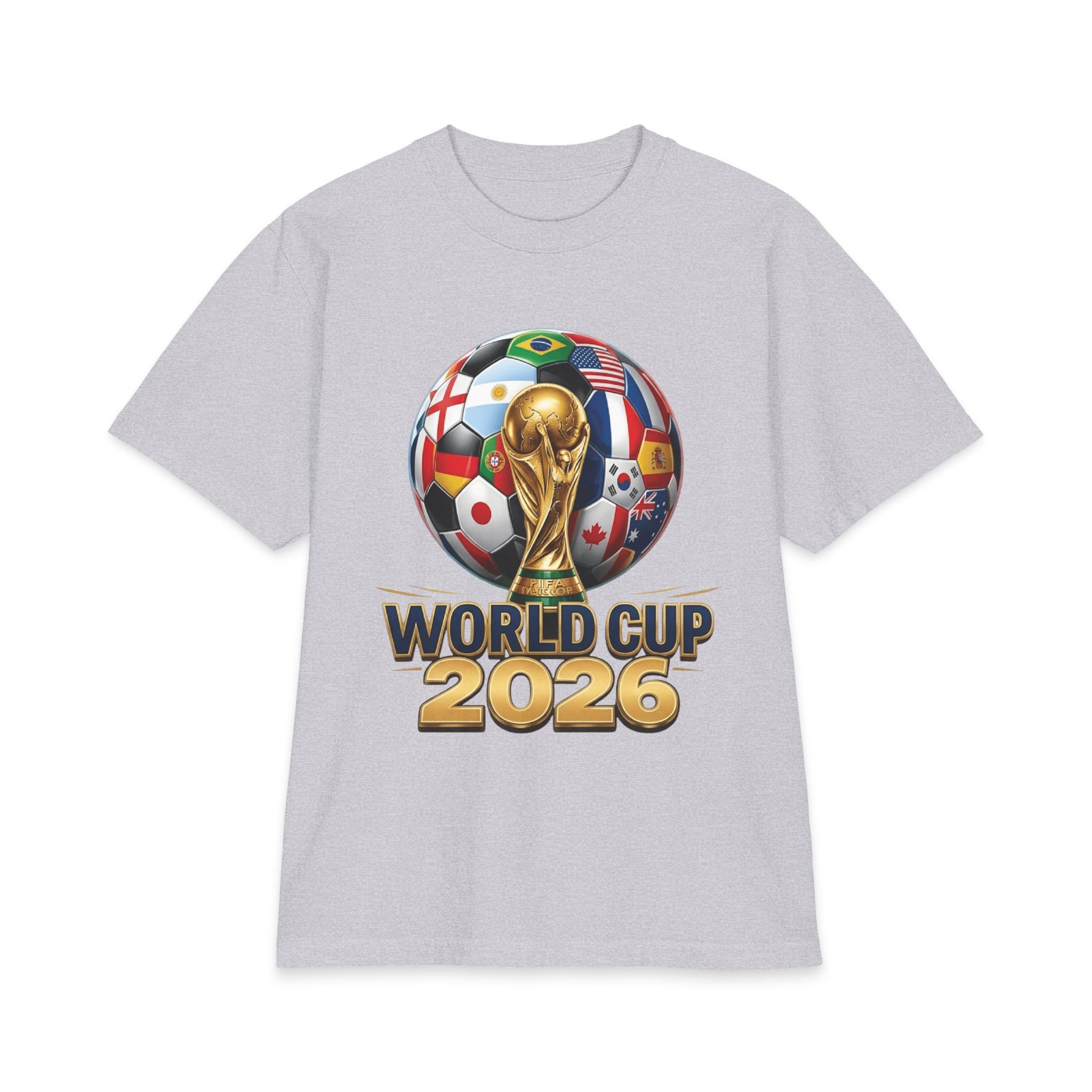 World Cup 2026 Soccer Trophy T-Shirt — Tournament Fan Tee