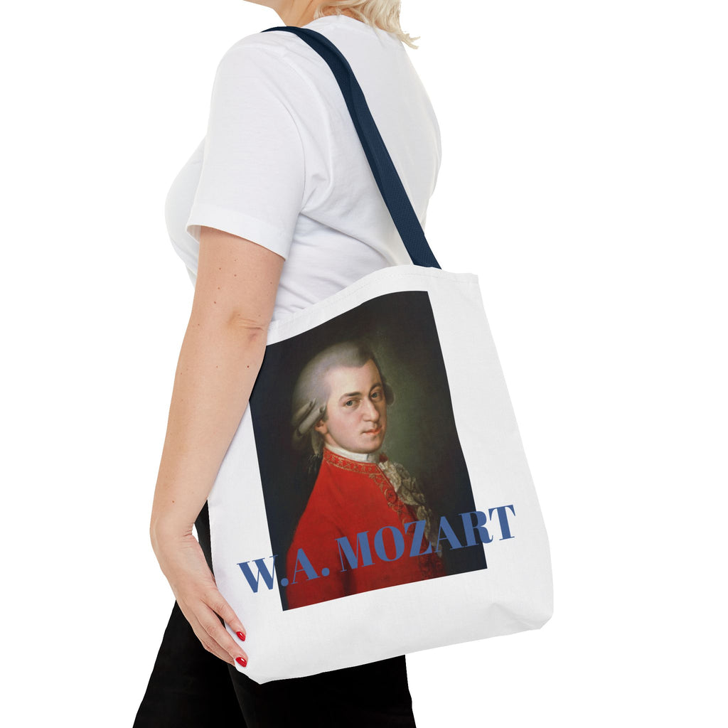 Mozart Portrait Tote Bag