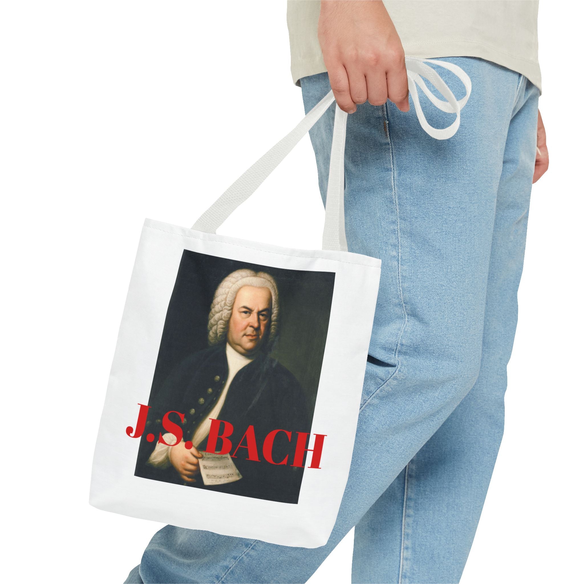 J.S. Bach Portrait Tote Bag