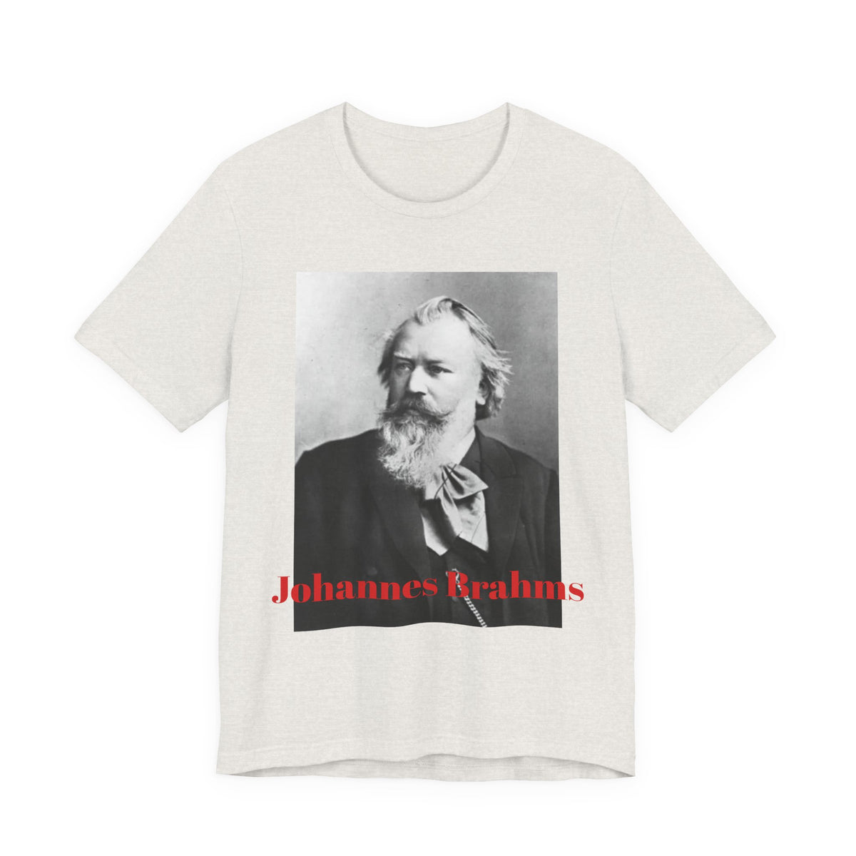 Johannes Brahms Portrait Graphic T‑Shirt