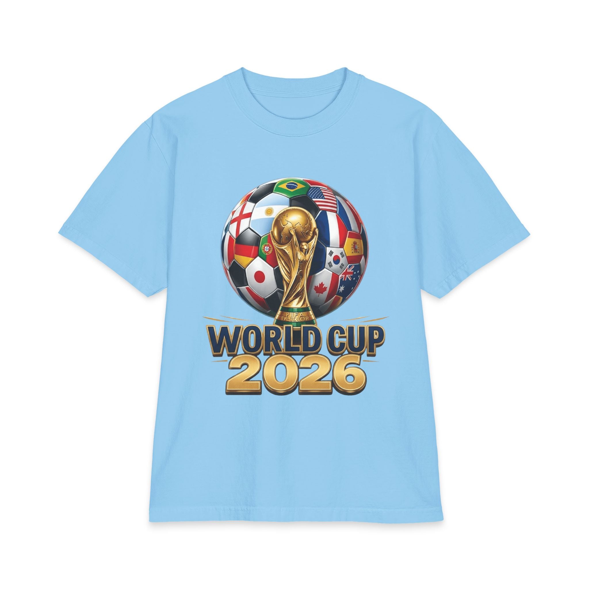 World Cup 2026 Soccer Trophy T-Shirt — Tournament Fan Tee