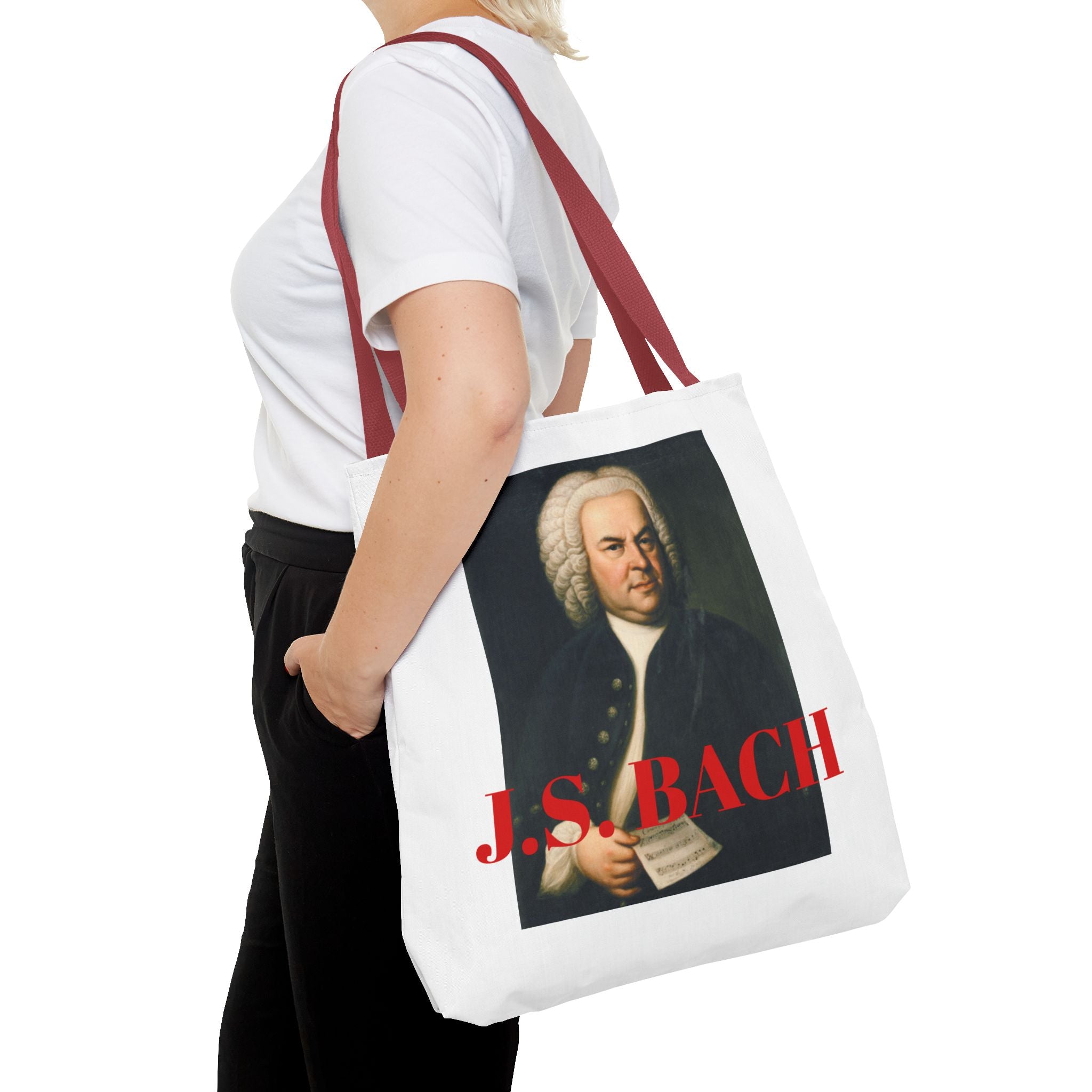 J.S. Bach Portrait Tote Bag