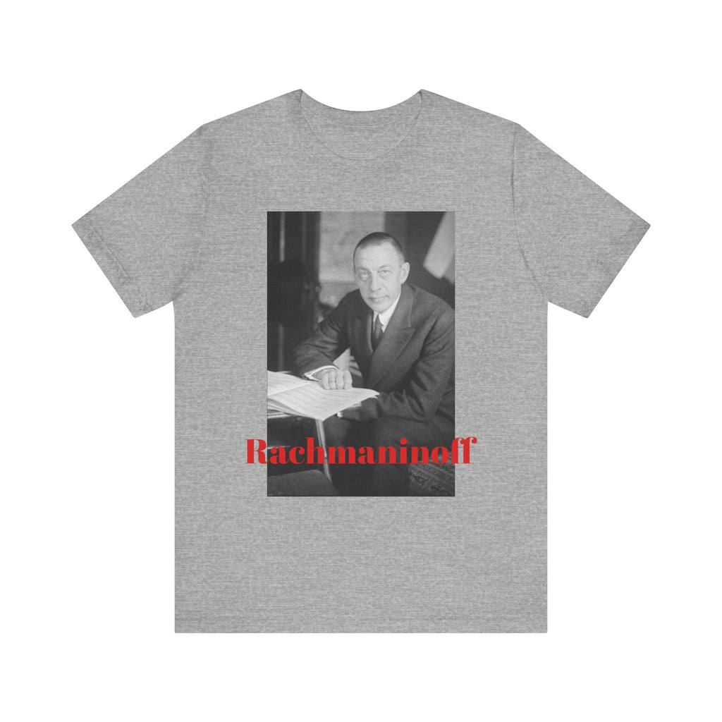 Rachmaninoff Portrait Graphic T-Shirt
