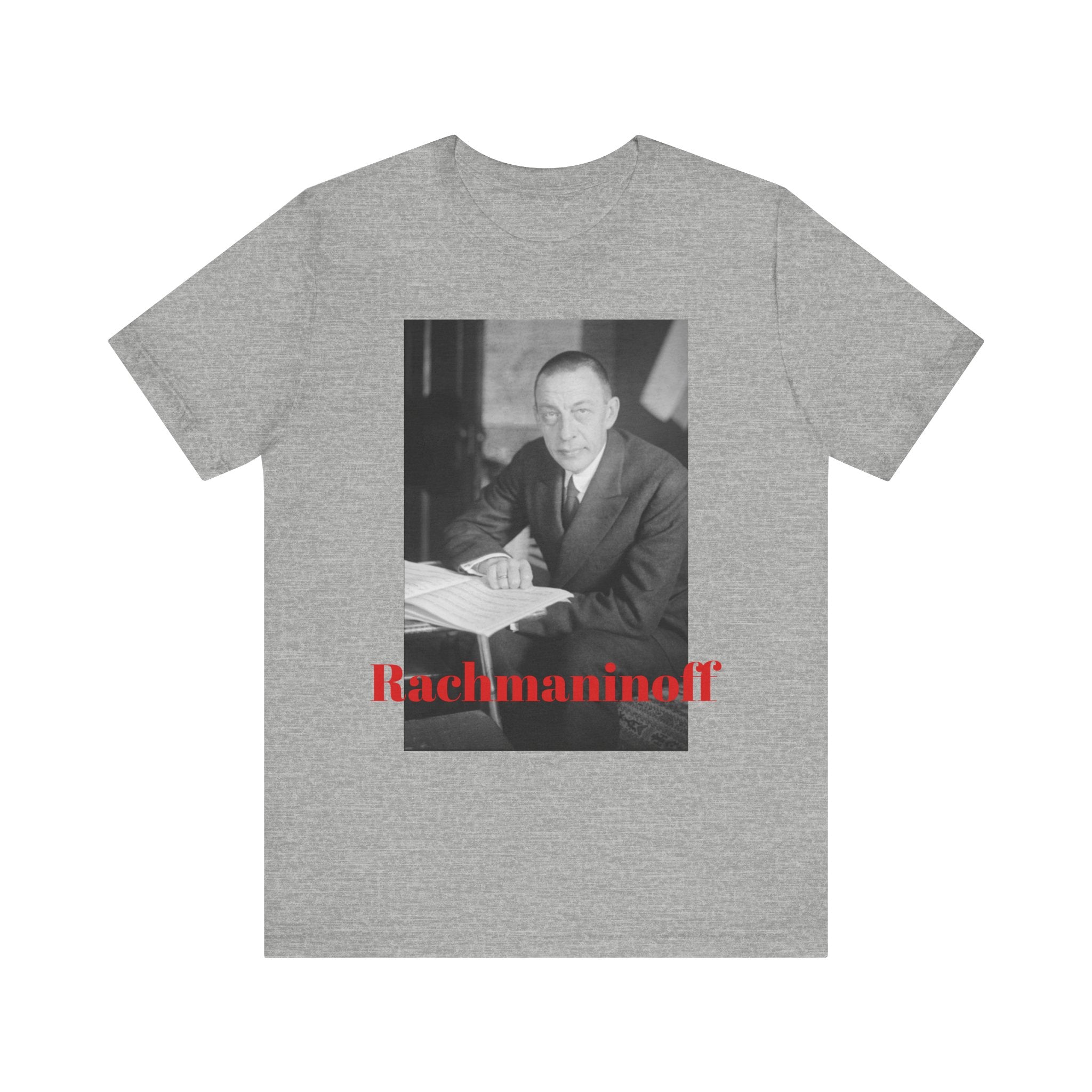 Rachmaninoff Portrait Graphic T-Shirt