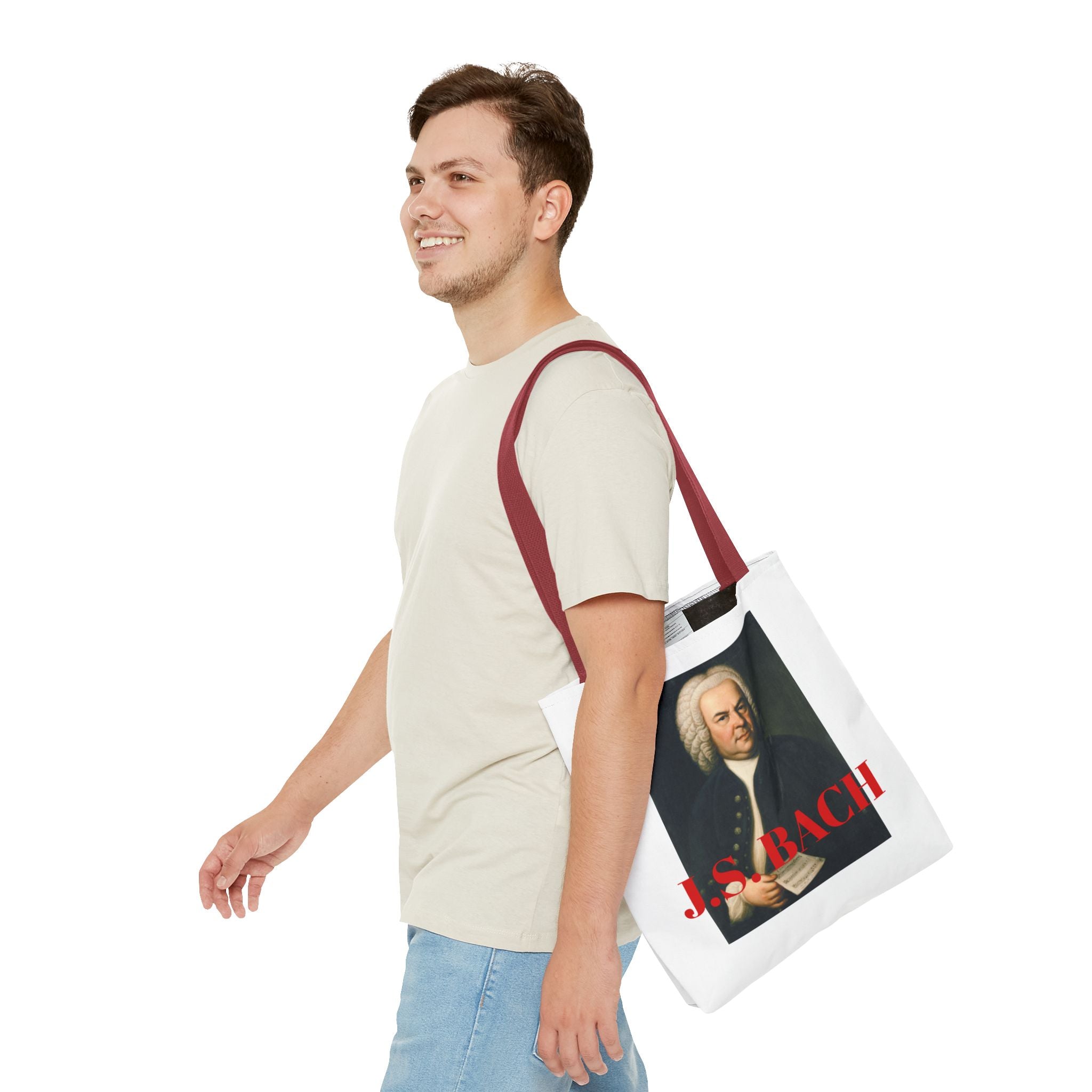 J.S. Bach Portrait Tote Bag