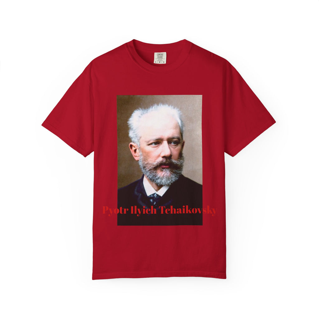 Pyotr Ilyich Tchaikovsky Portrait Graphic T-Shirt