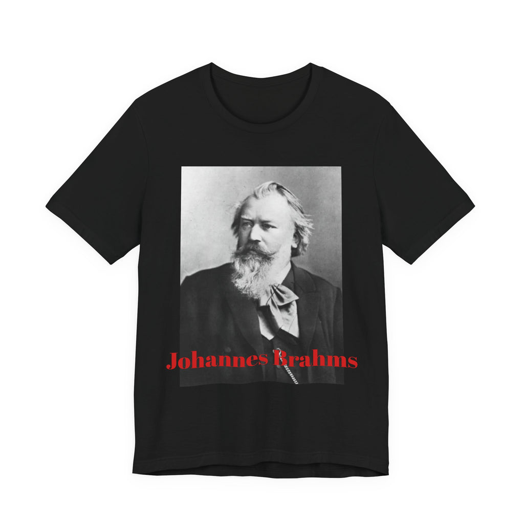 Johannes Brahms Portrait Graphic T‑Shirt