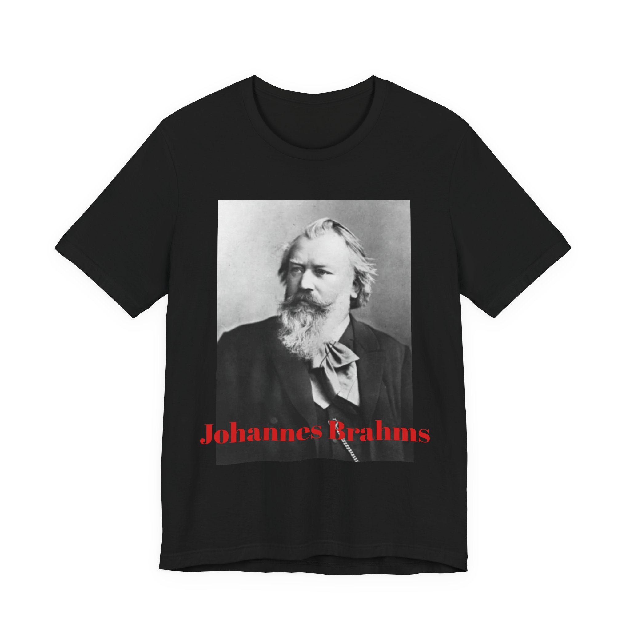 Johannes Brahms Portrait Graphic T‑Shirt