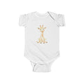Cute Watercolor Giraffe Baby Bodysuit