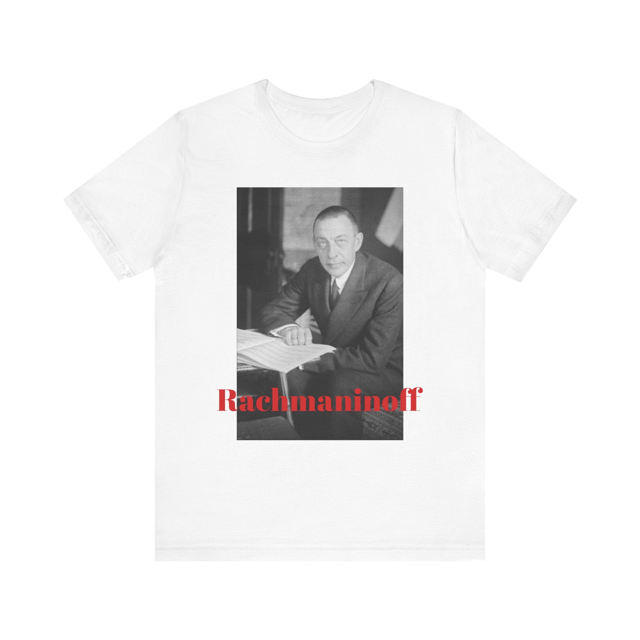 Rachmaninoff Portrait Graphic T-Shirt