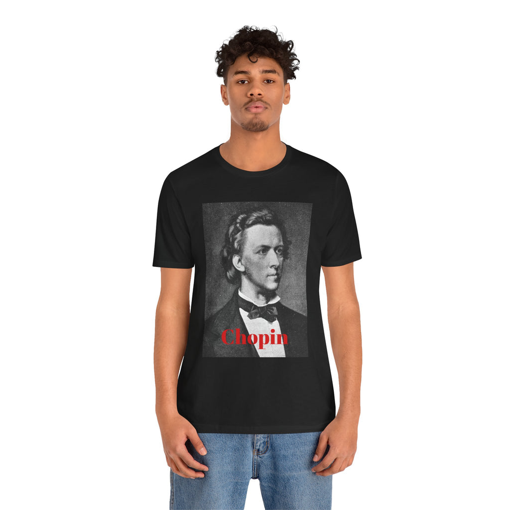Chopin Portrait Graphic T-Shirt