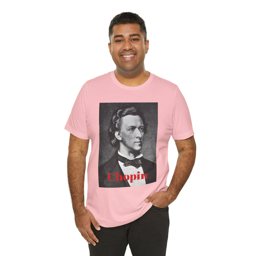 Chopin Portrait Graphic T-Shirt