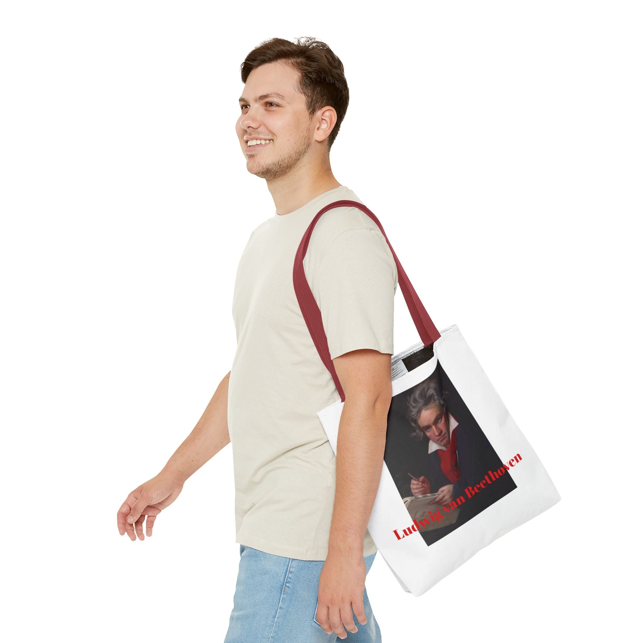 Ludwig van Beethoven Portrait Tote Bag