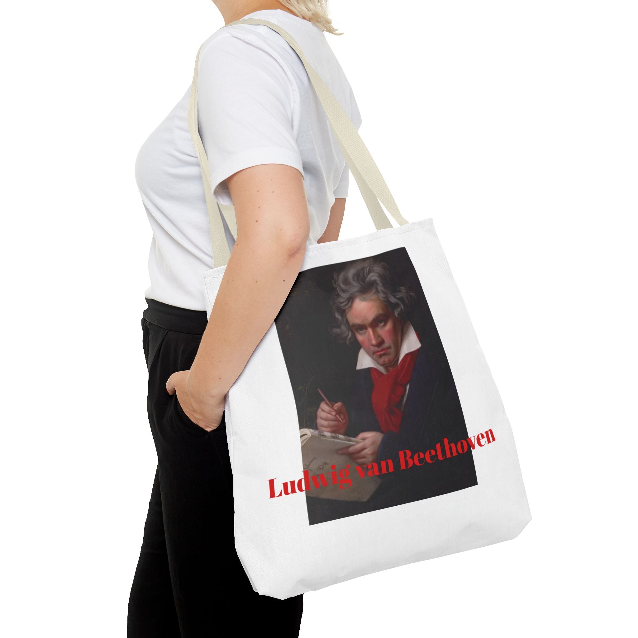 Ludwig van Beethoven Portrait Tote Bag