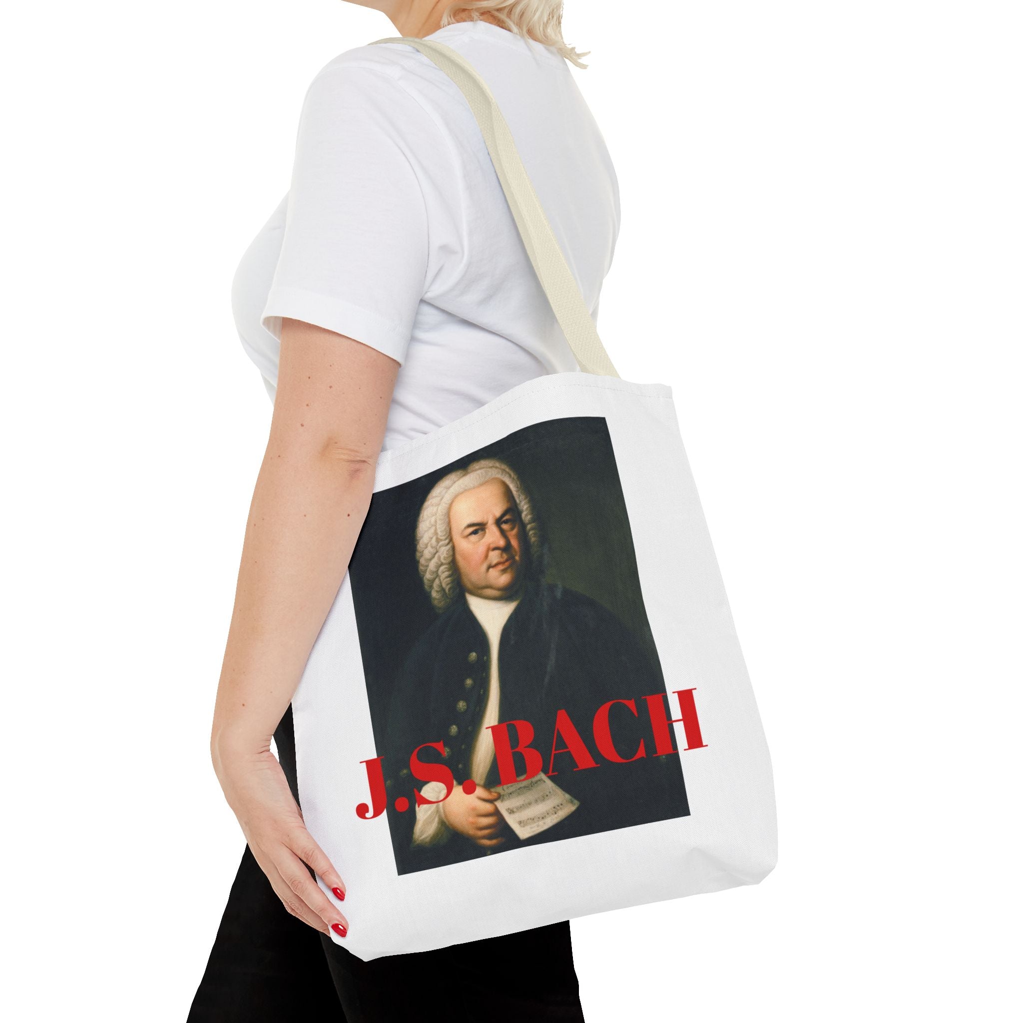 J.S. Bach Portrait Tote Bag
