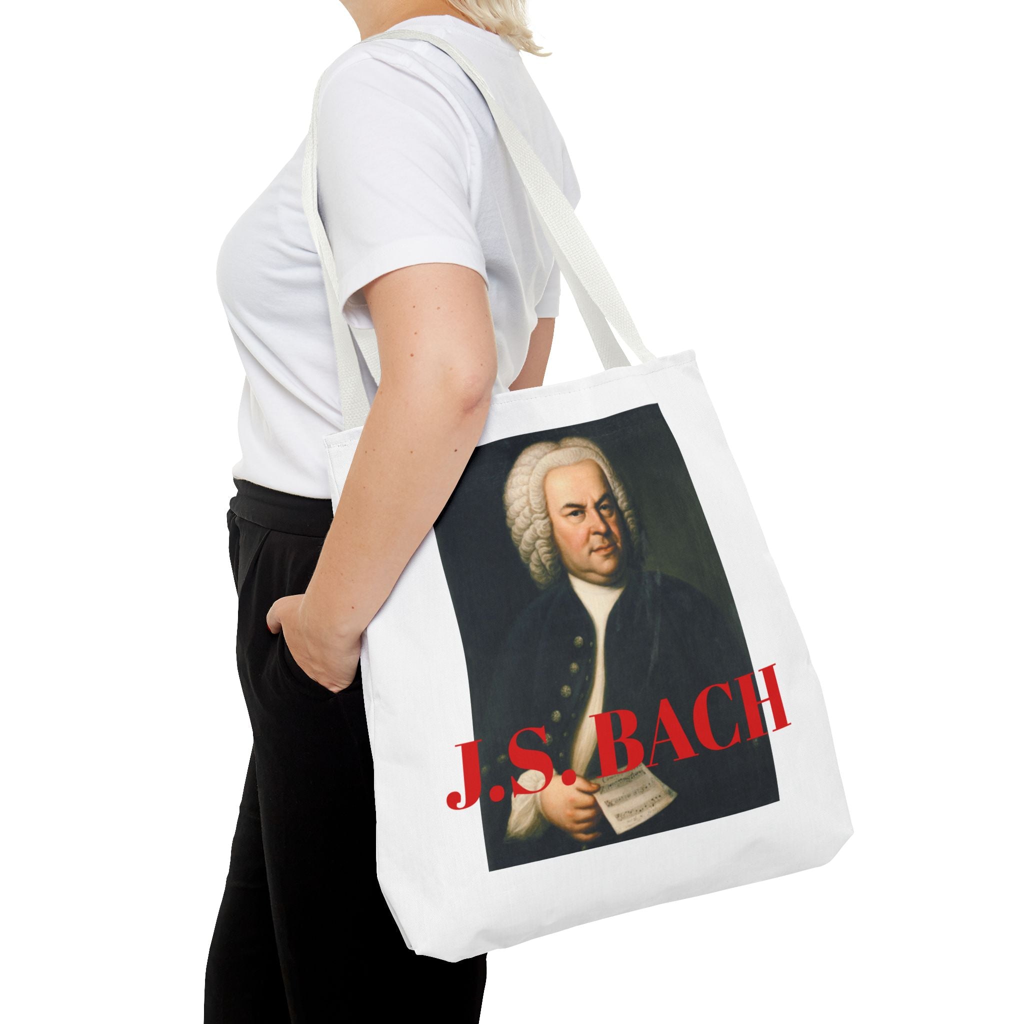 J.S. Bach Portrait Tote Bag
