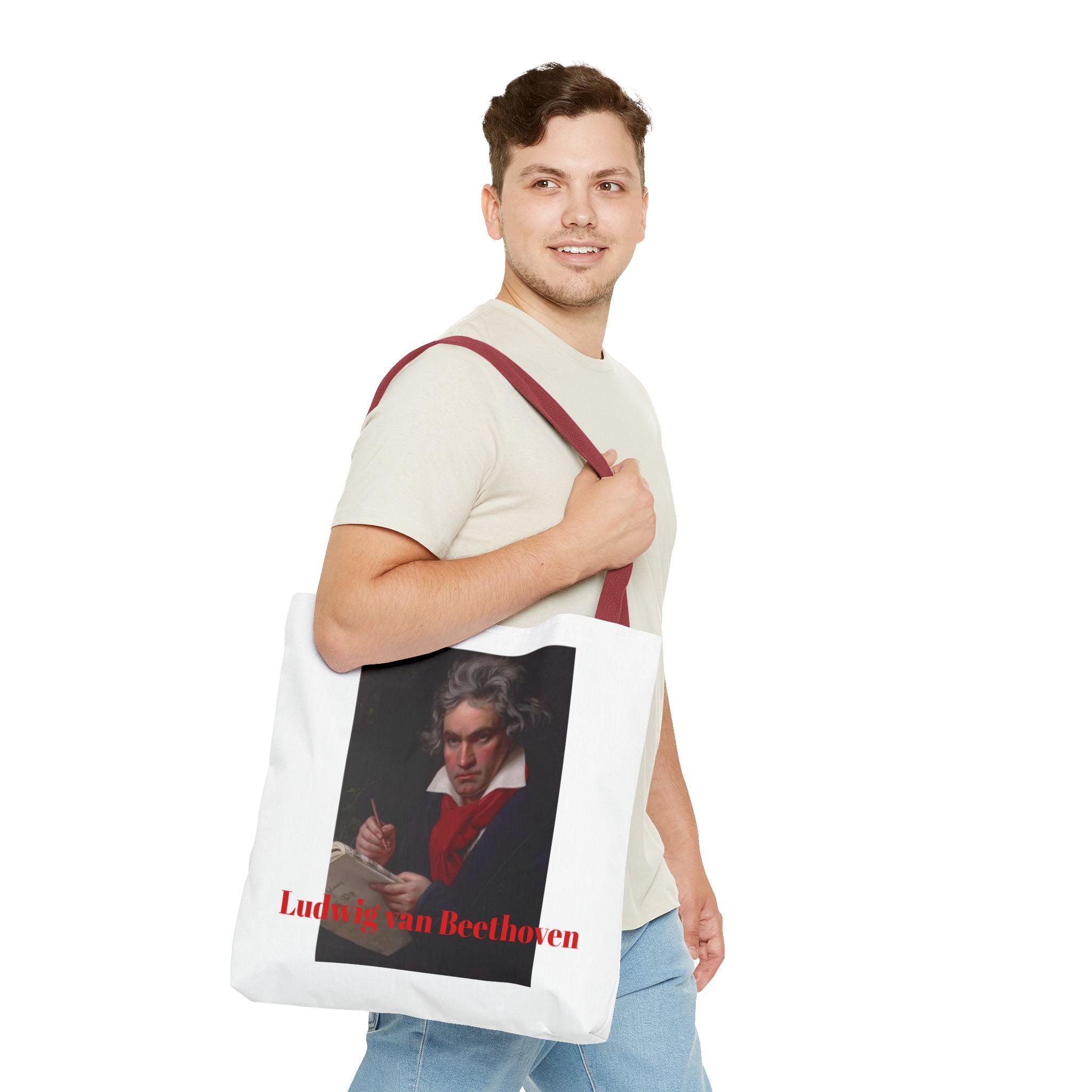 Ludwig van Beethoven Portrait Tote Bag
