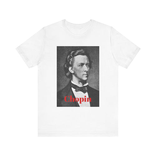 Chopin Portrait Graphic T-Shirt