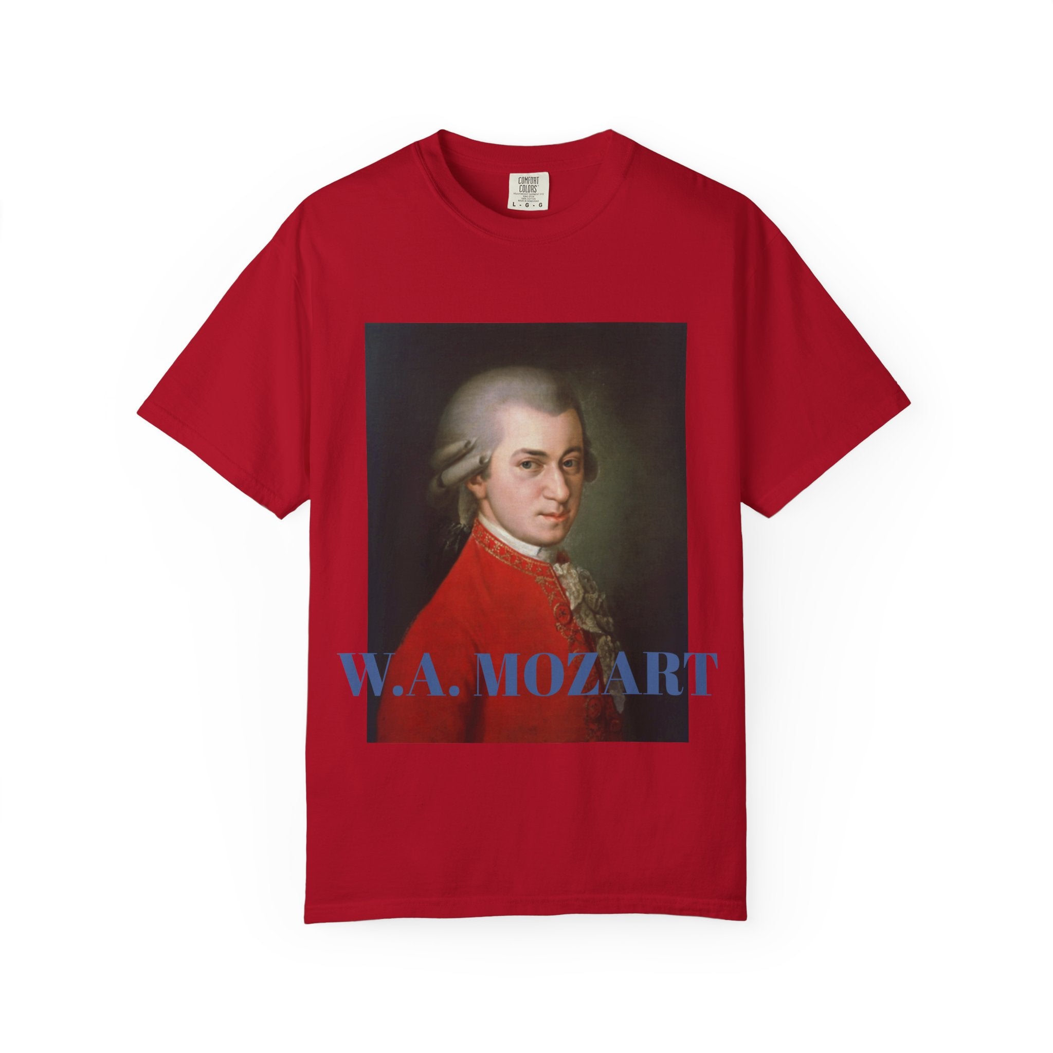 W.A. Mozart Portrait Gaphic T-Shirt