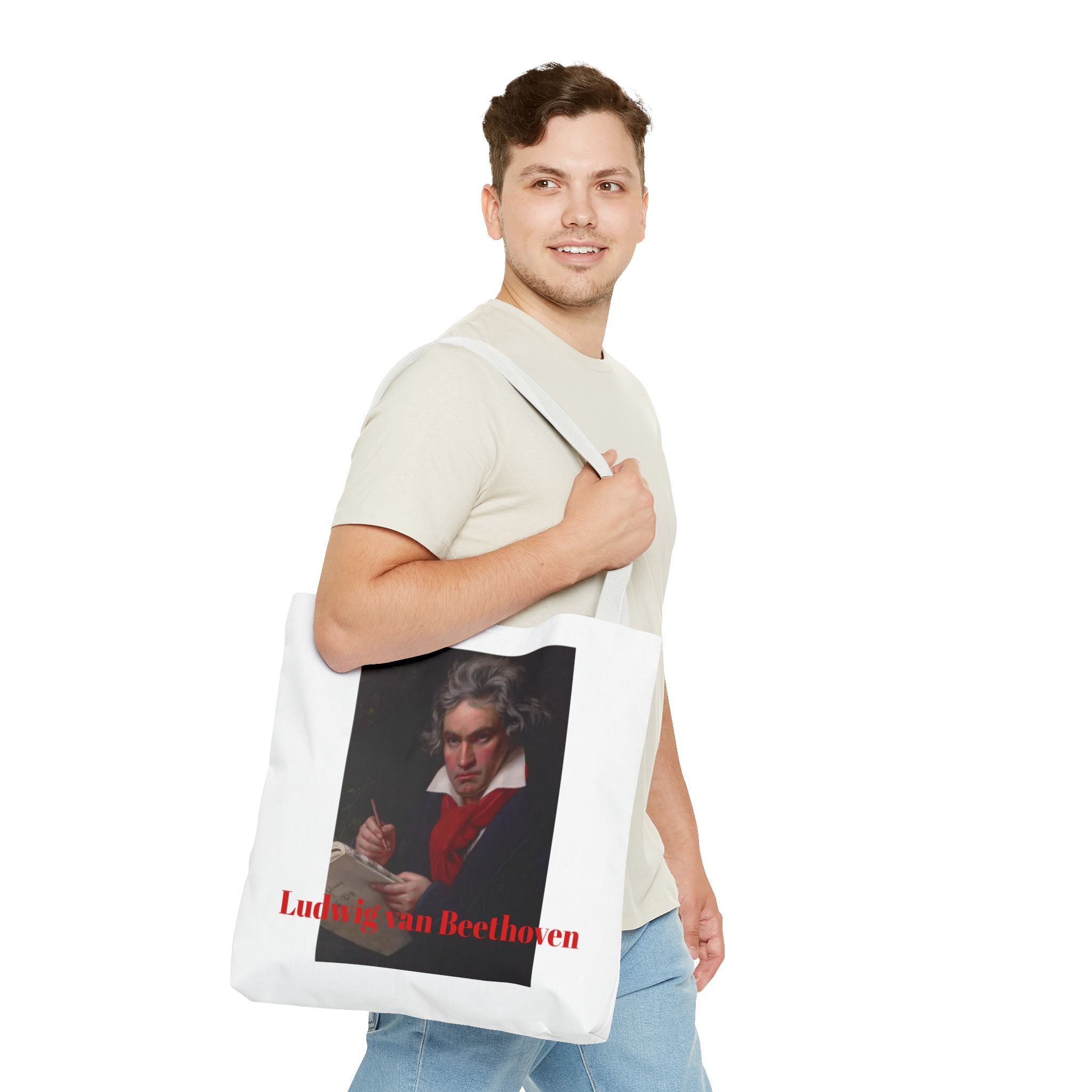 Ludwig van Beethoven Portrait Tote Bag