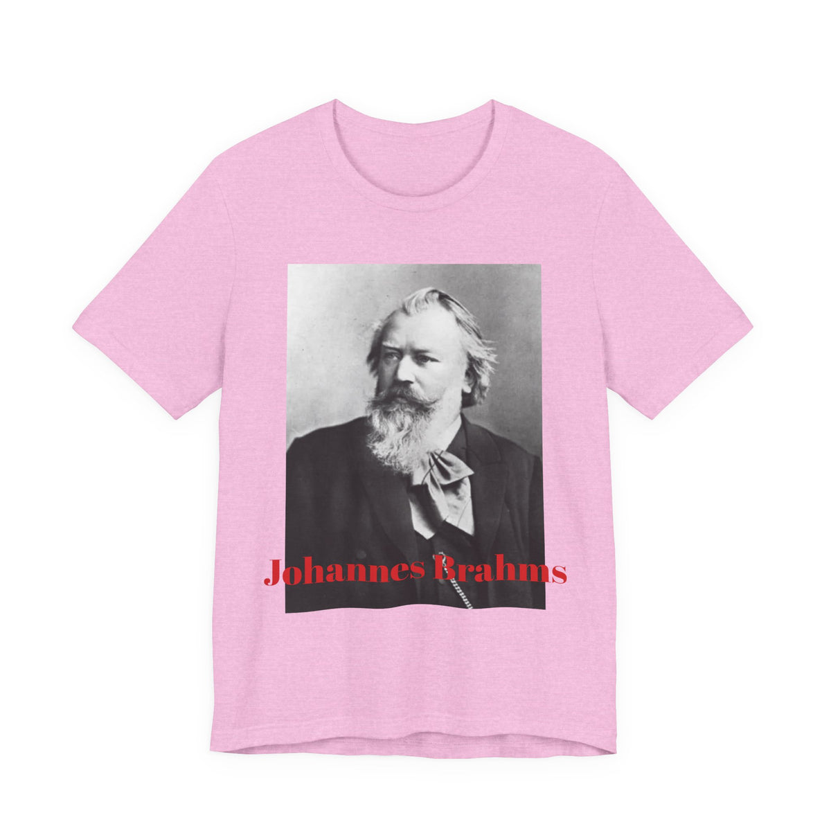 Johannes Brahms Portrait Graphic T‑Shirt