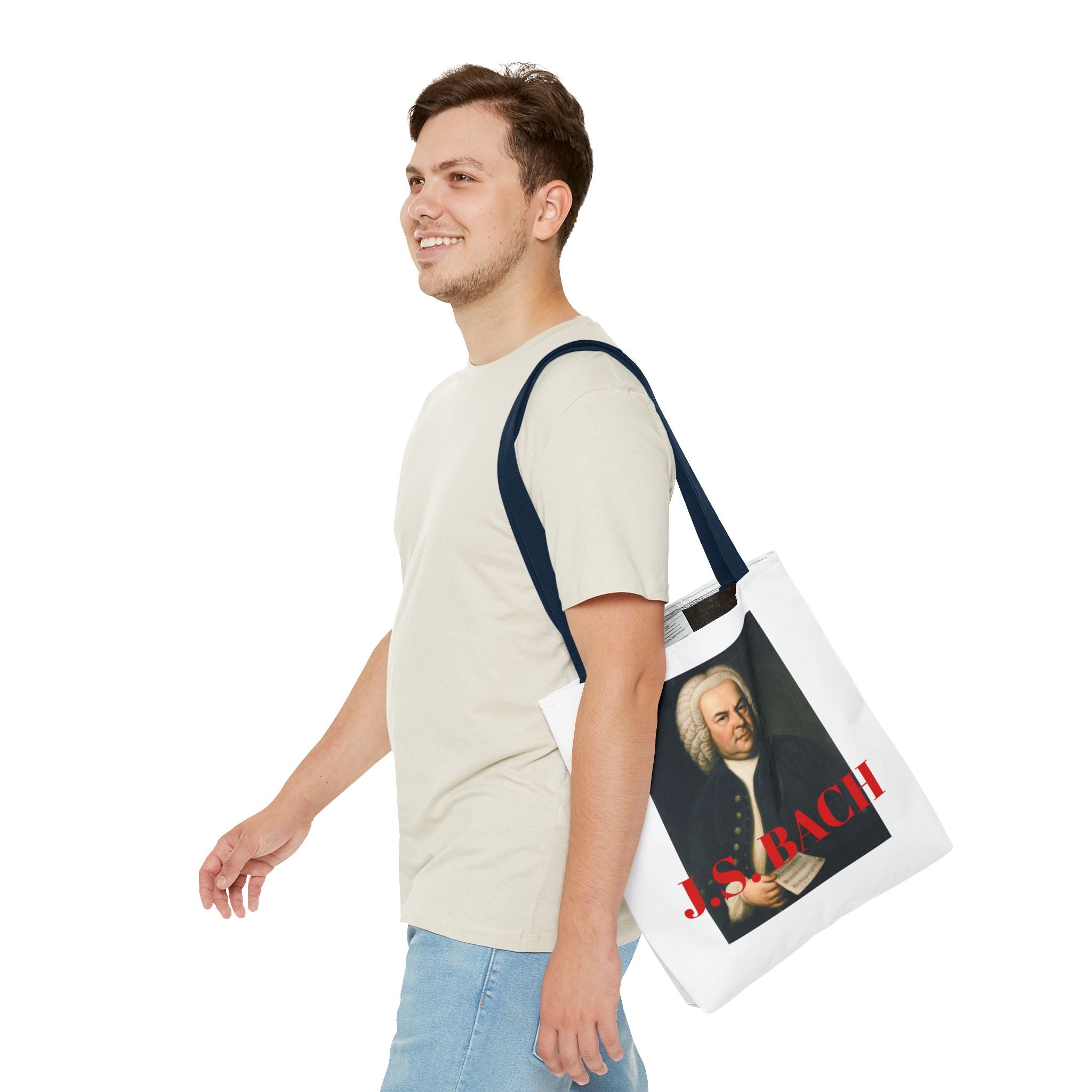 J.S. Bach Portrait Tote Bag