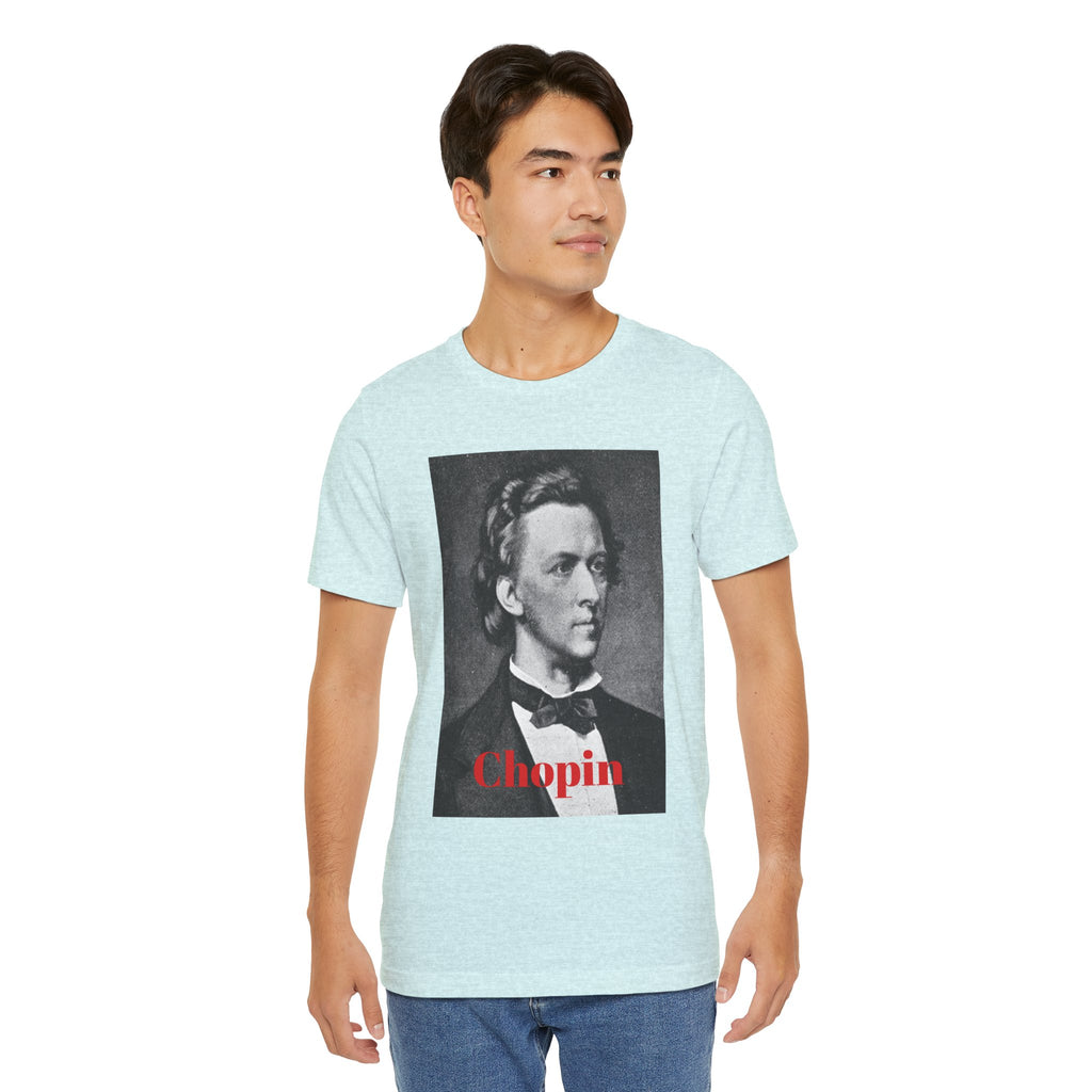 Chopin Portrait Graphic T-Shirt