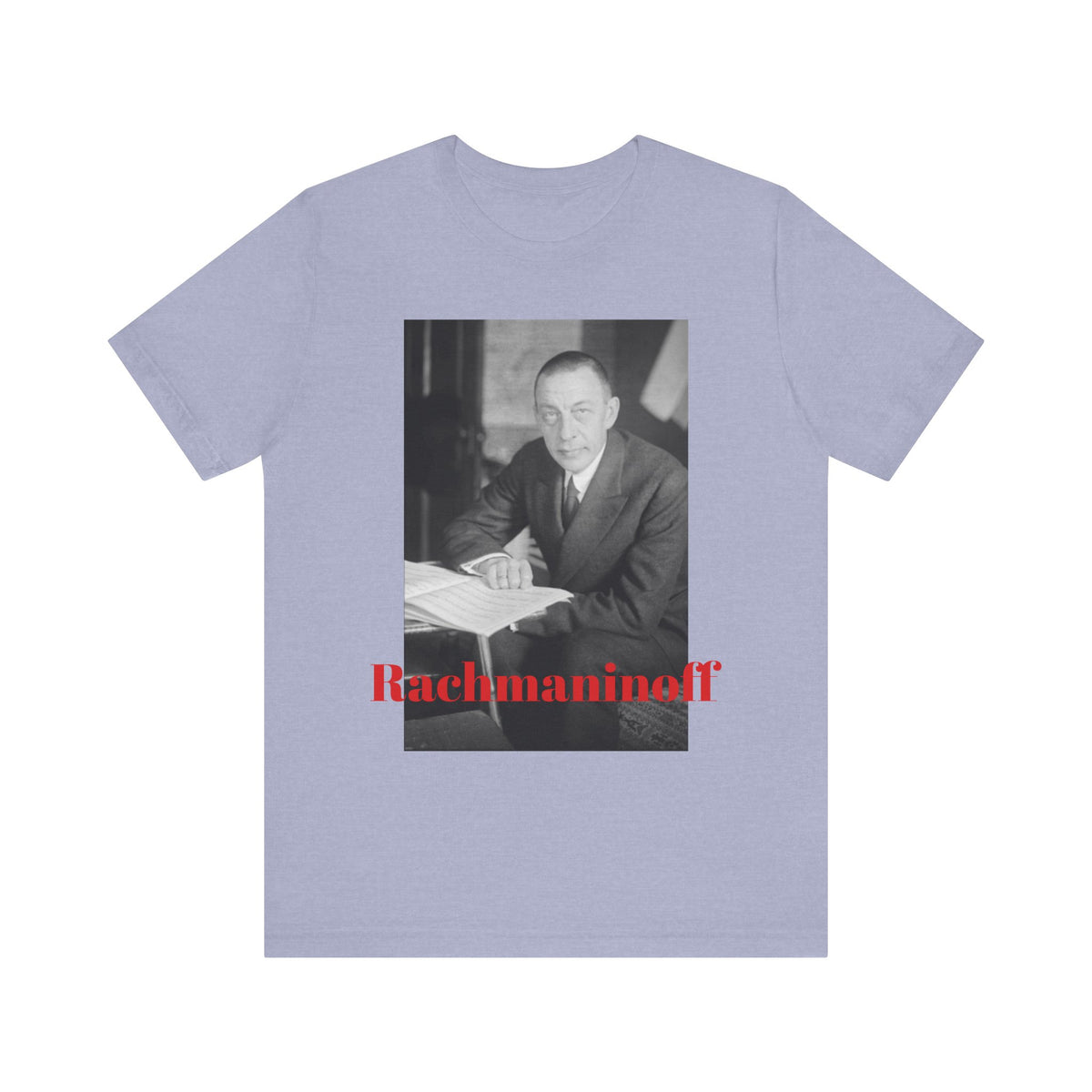 Rachmaninoff Portrait Graphic T-Shirt