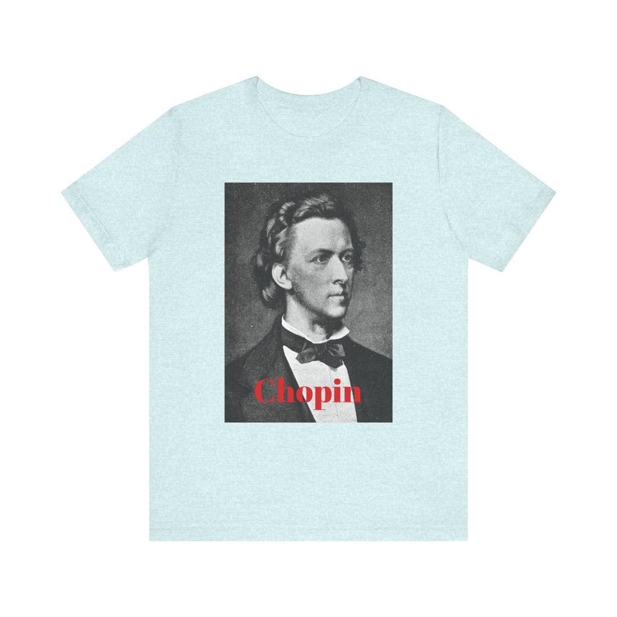 Chopin Portrait Graphic T-Shirt