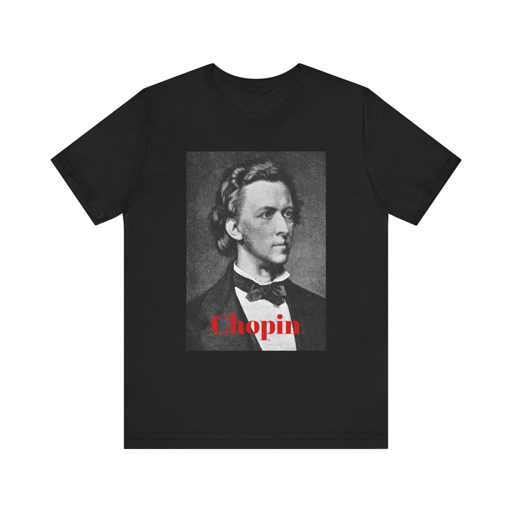 Chopin Portrait Graphic T-Shirt
