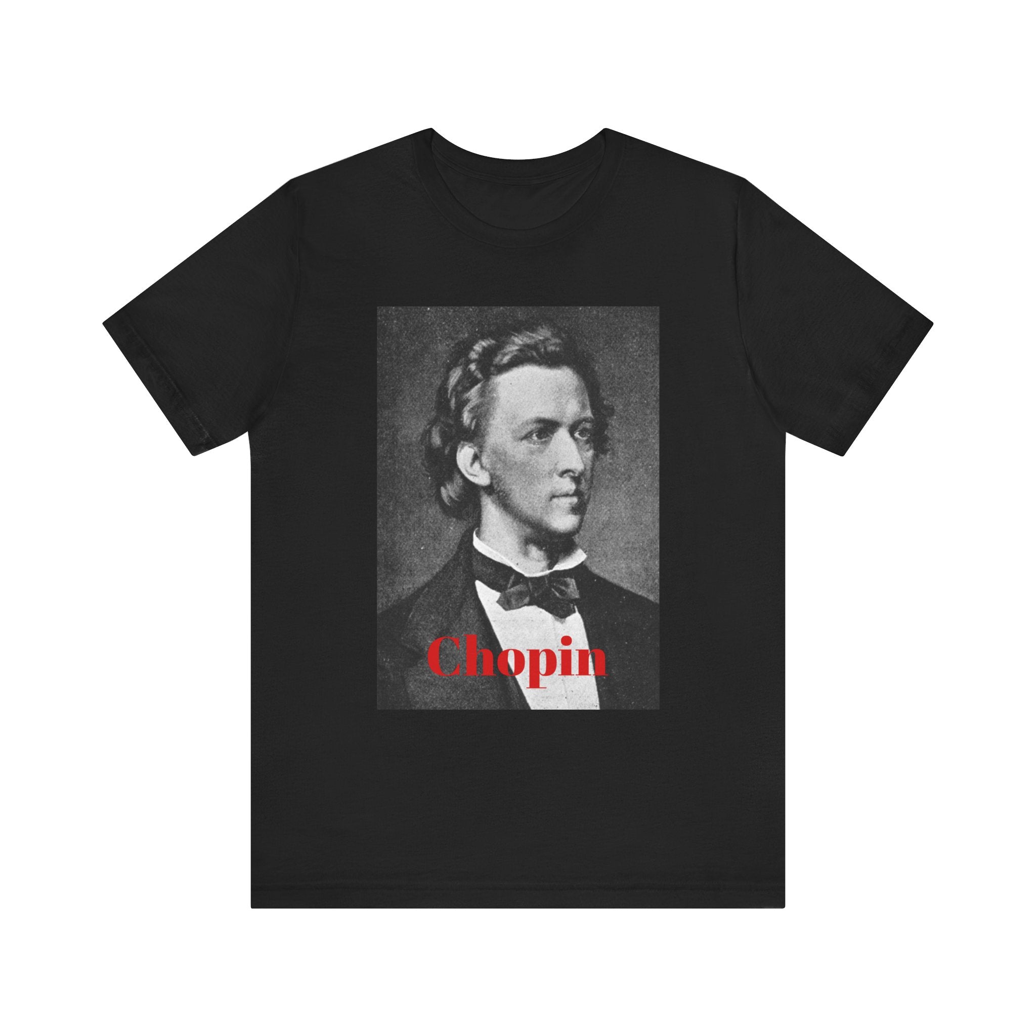 Chopin Portrait Graphic T-Shirt