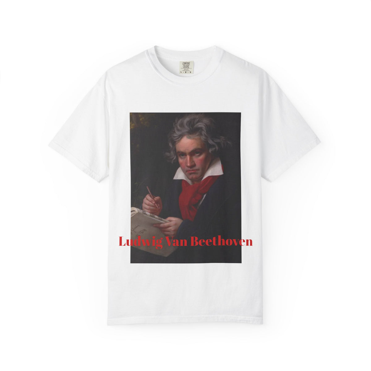 Ludwig van Beethoven Portrait T-Shirt | Classical Composer Tee