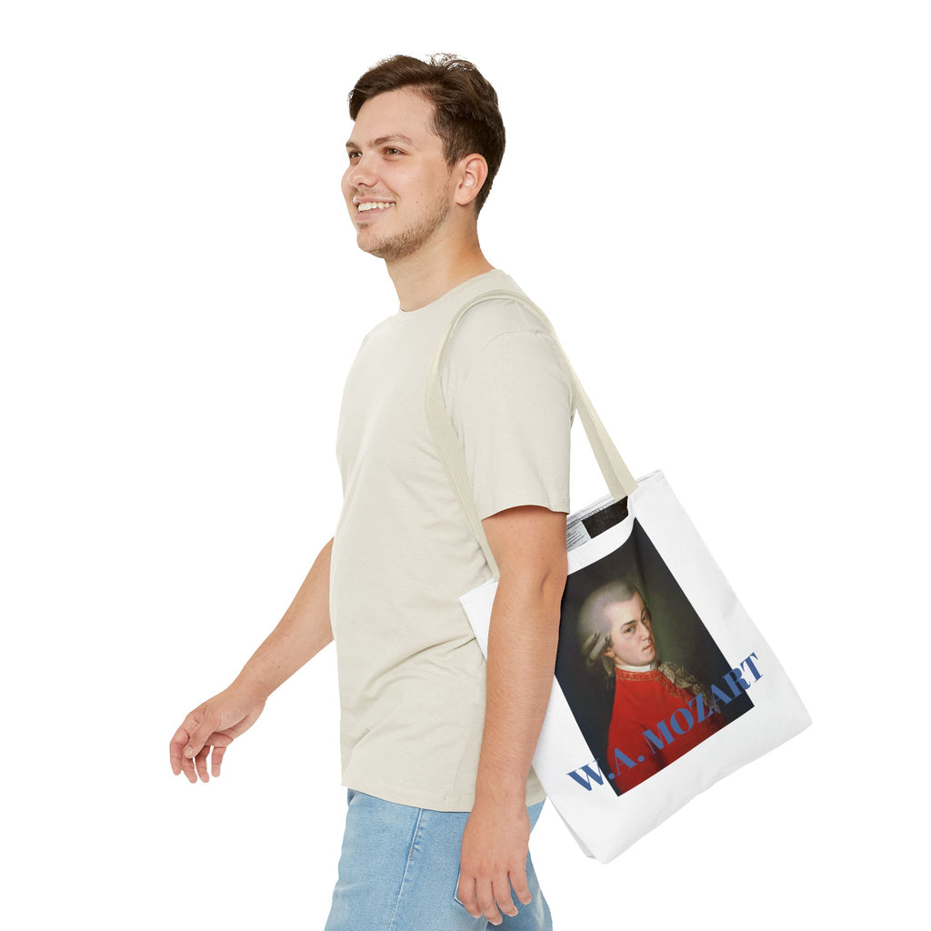 Mozart Portrait Tote Bag