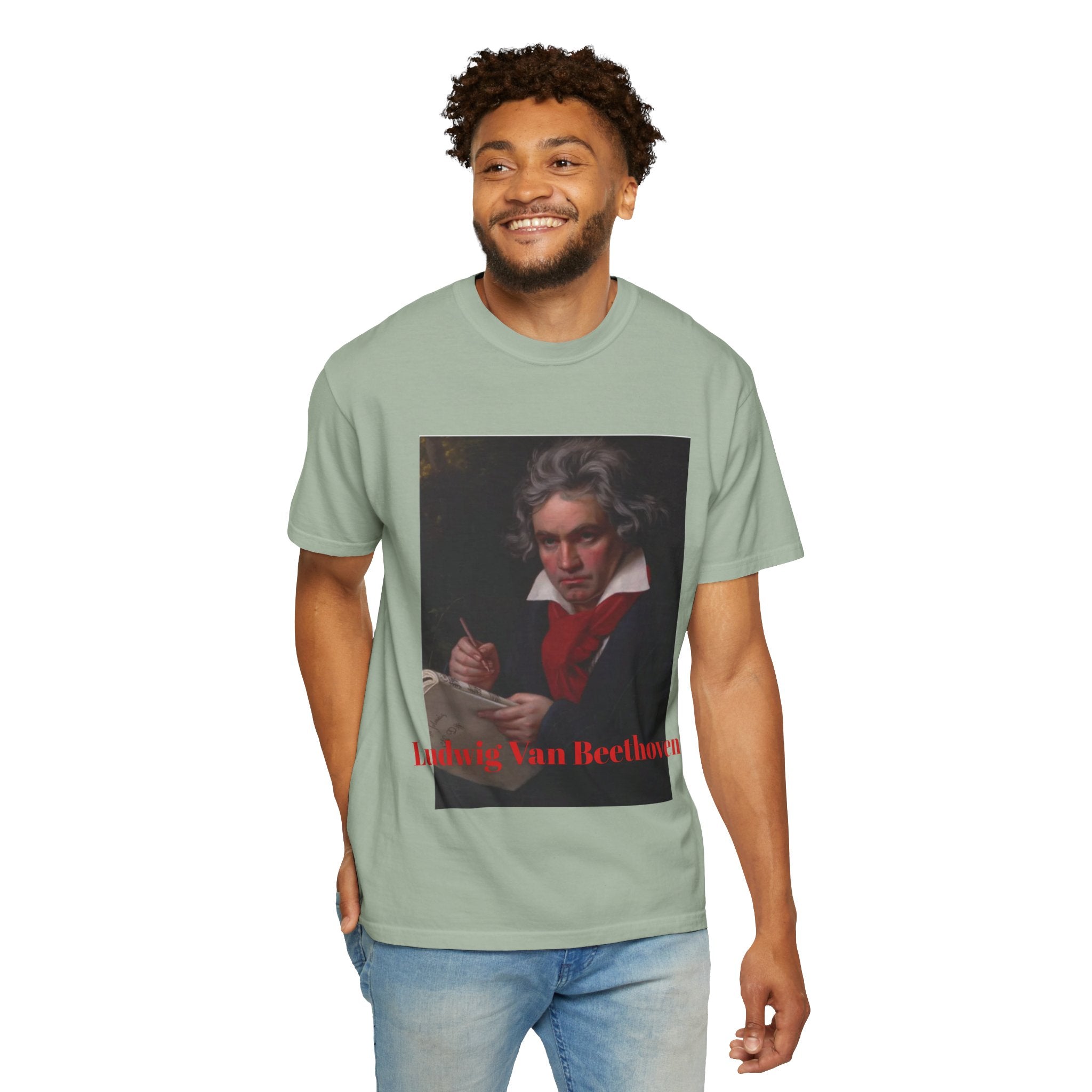 Ludwig van Beethoven Portrait T-Shirt | Classical Composer Tee