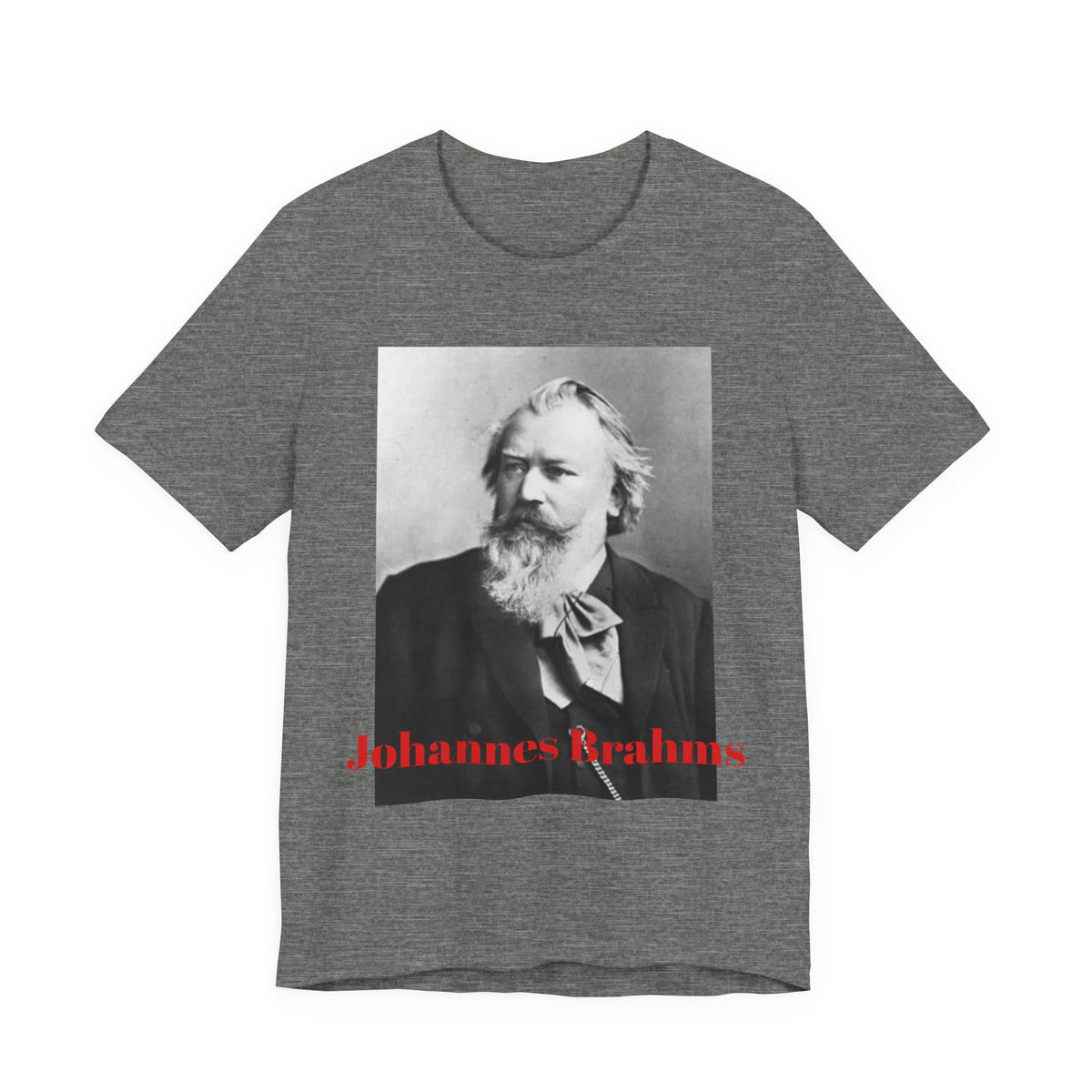 Johannes Brahms Portrait Graphic T‑Shirt