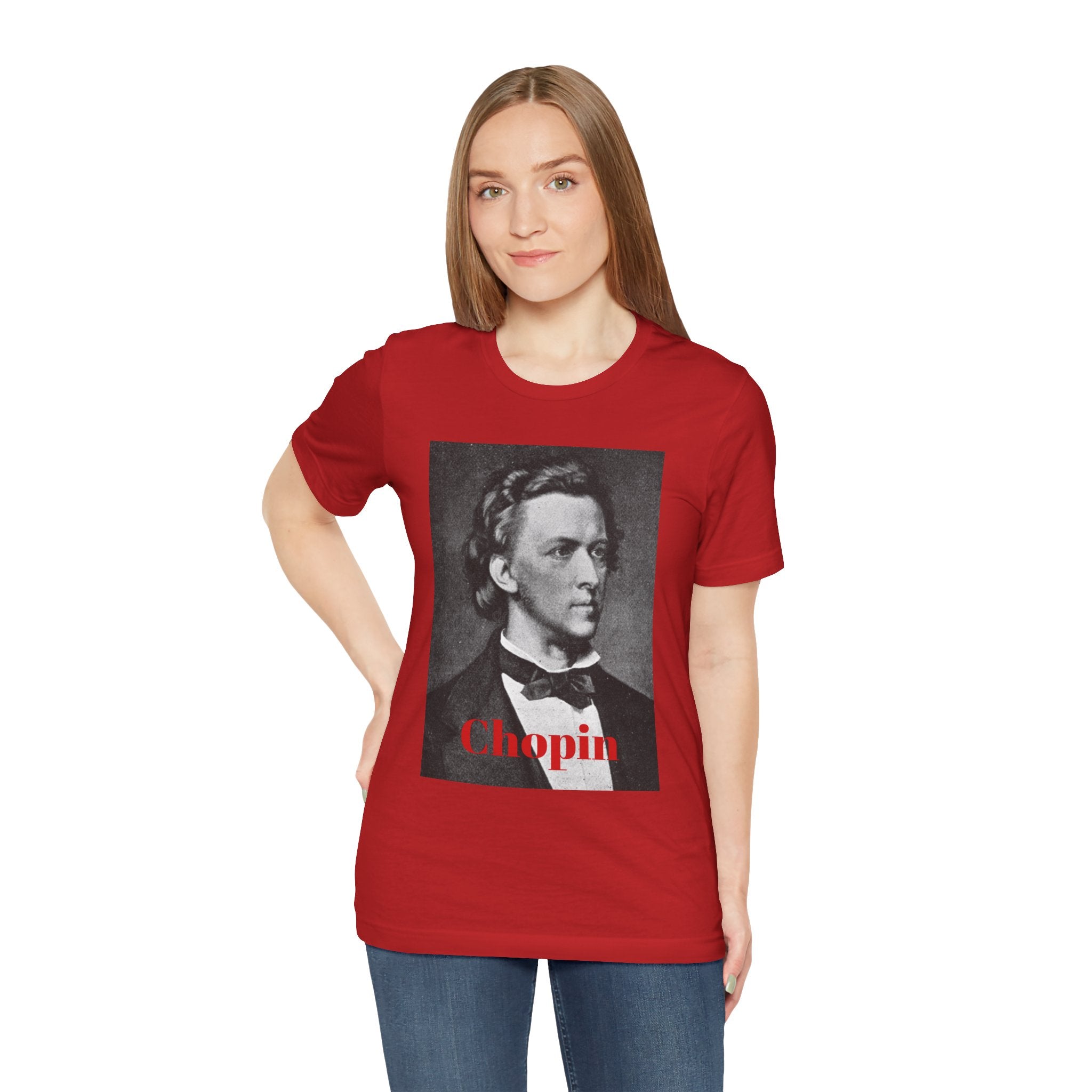 Chopin Portrait Graphic T-Shirt