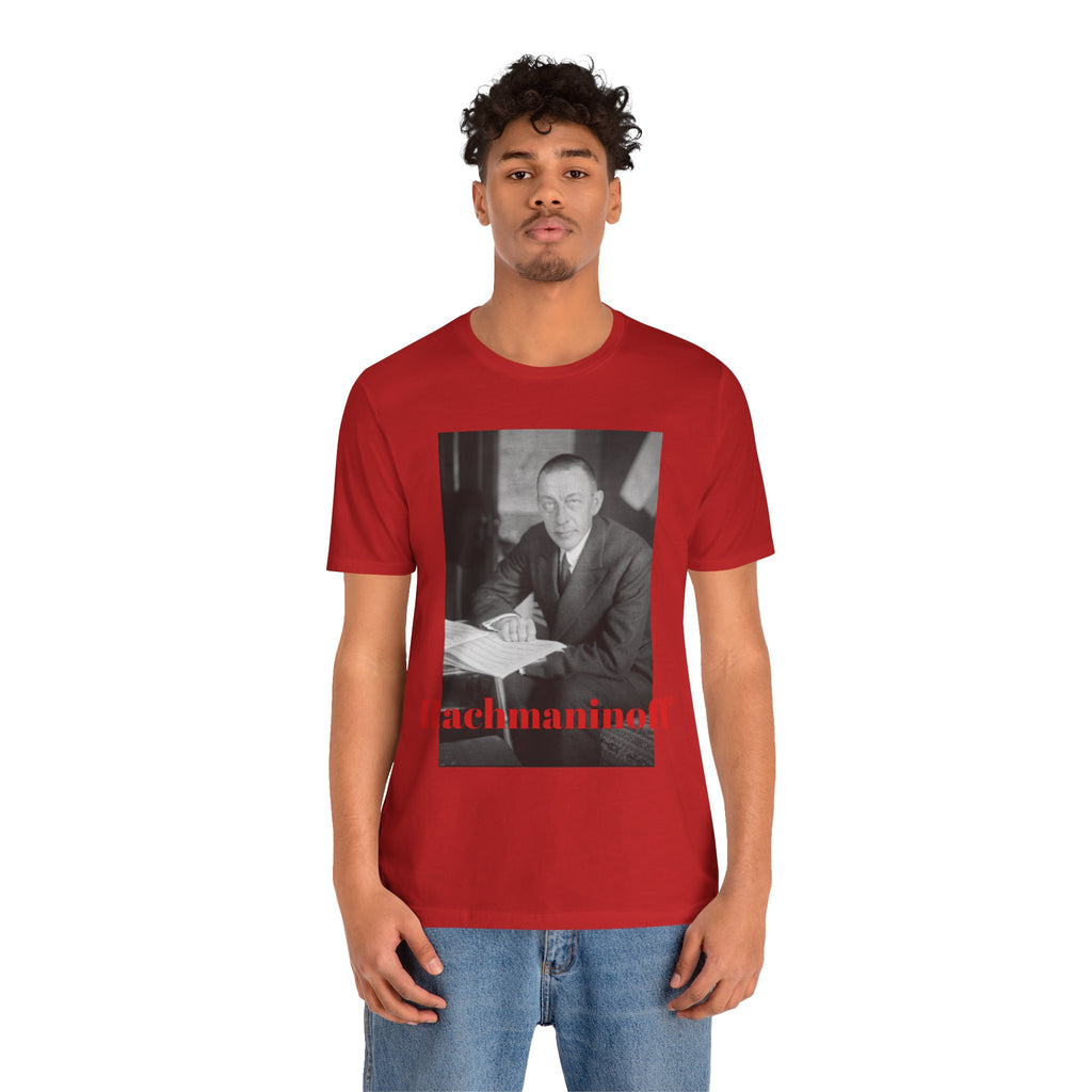 Rachmaninoff Portrait Graphic T-Shirt